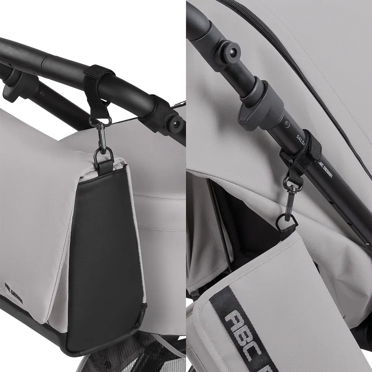 Kompatybilny z wózkami dziecięcymi i przyczepkami rowerowymi