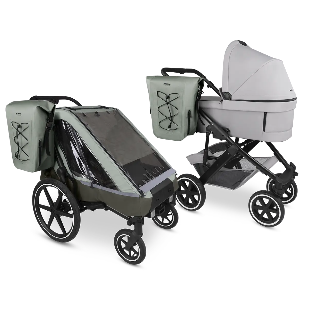 Montaż na wózkach dziecięcych