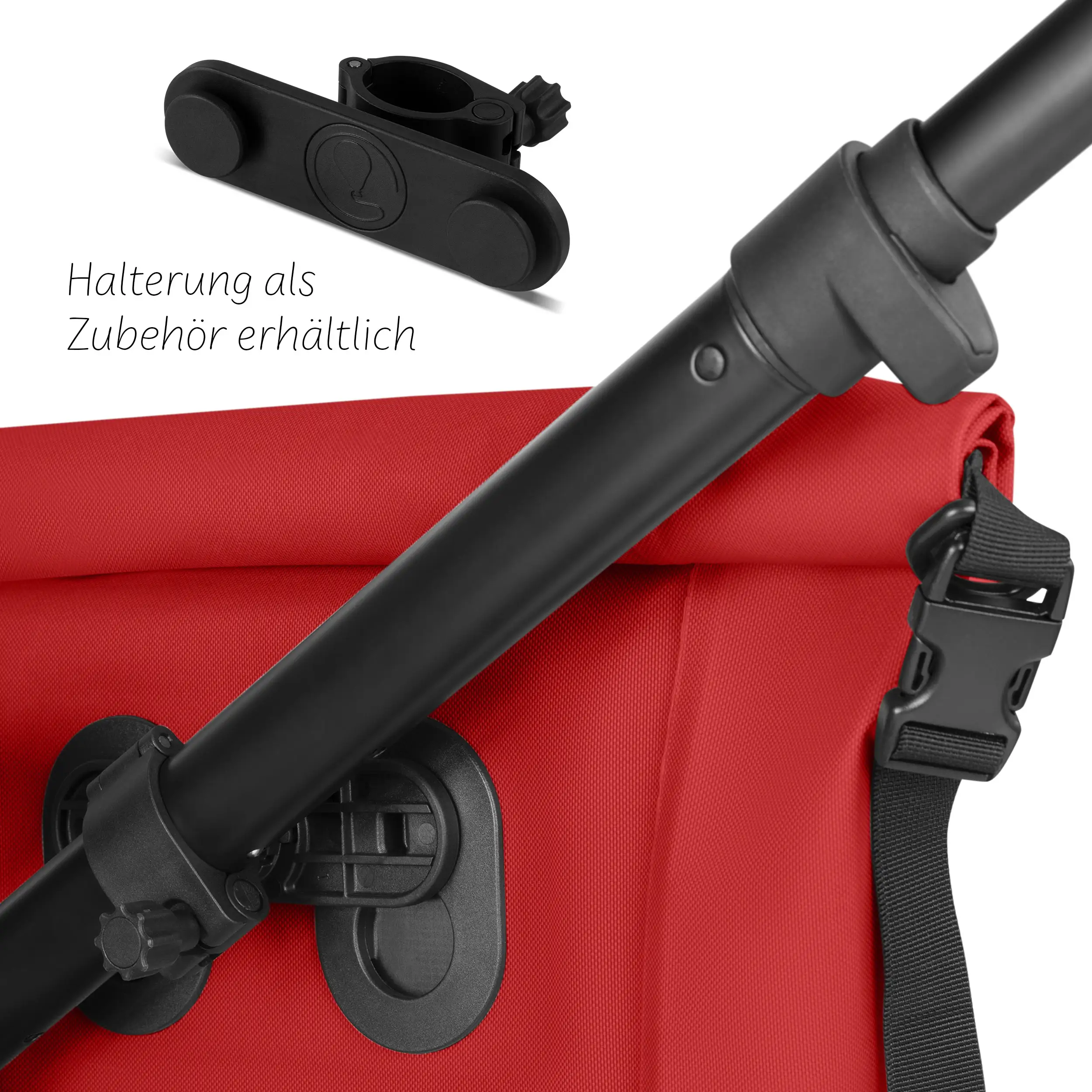 Torba podsiodłowa Sion 20L do wózka, przyczepki rowerowej i na co dzień - Mango