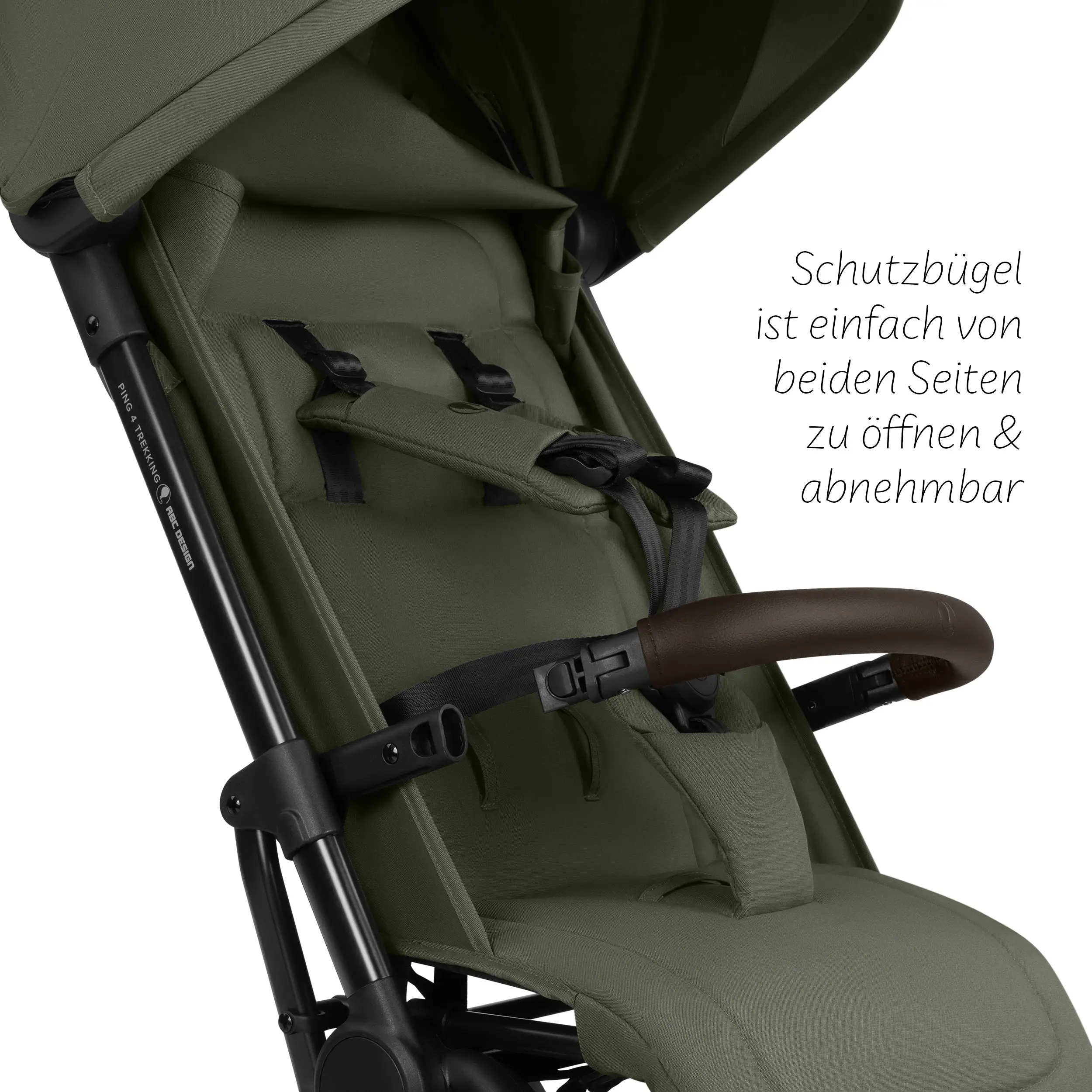 Wózek podróżny Ping 4 Trekking – Pea