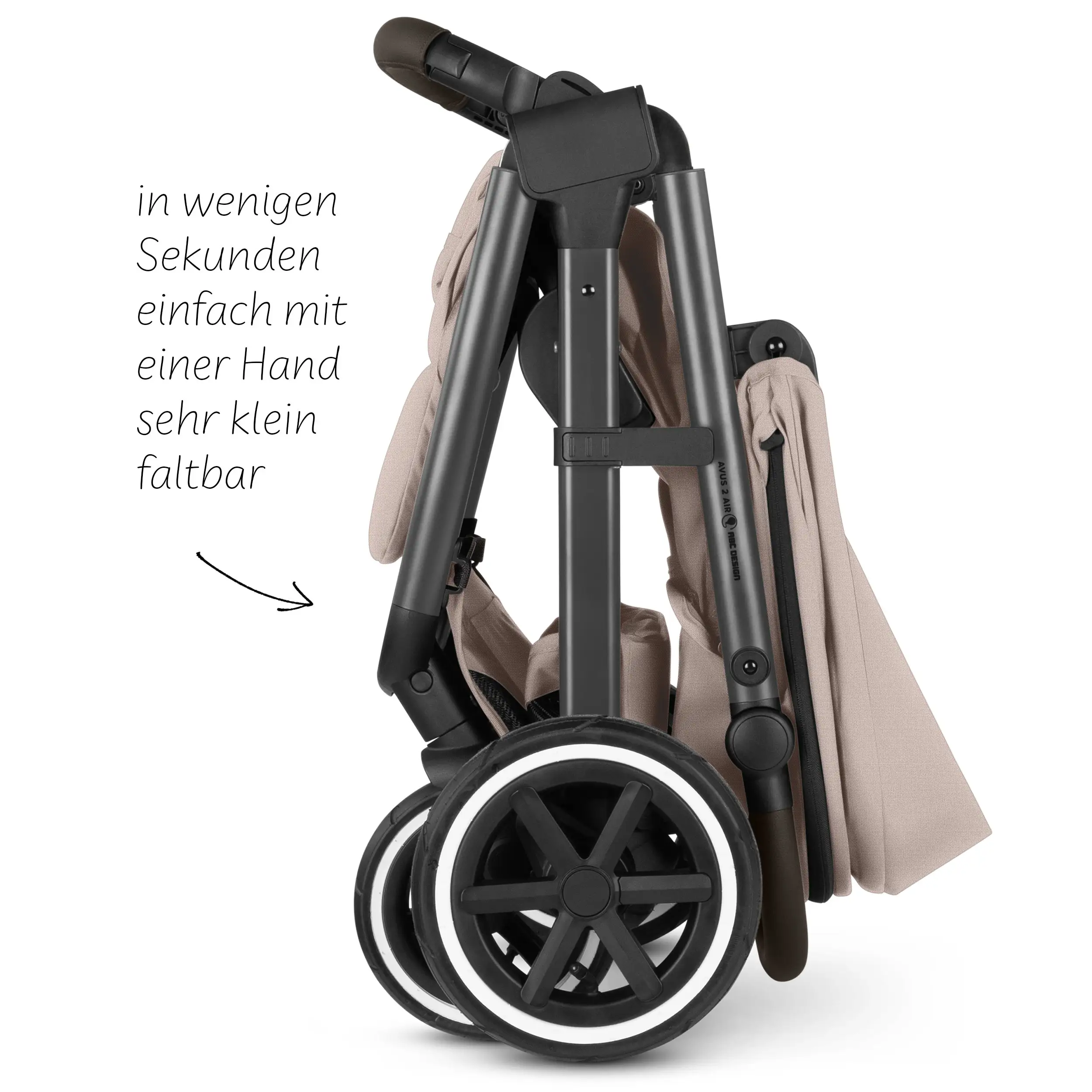 Spacerówka Avus 2 Air - Camel