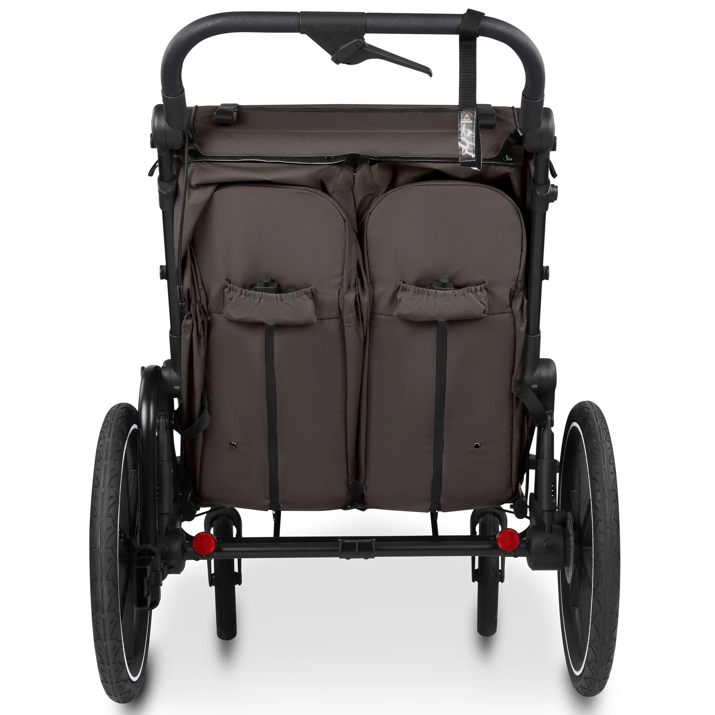 Przyczepka rowerowa Tour 2 z 2 wygodnymi fotelikami i Kołami pneumatycznymi – Falcon