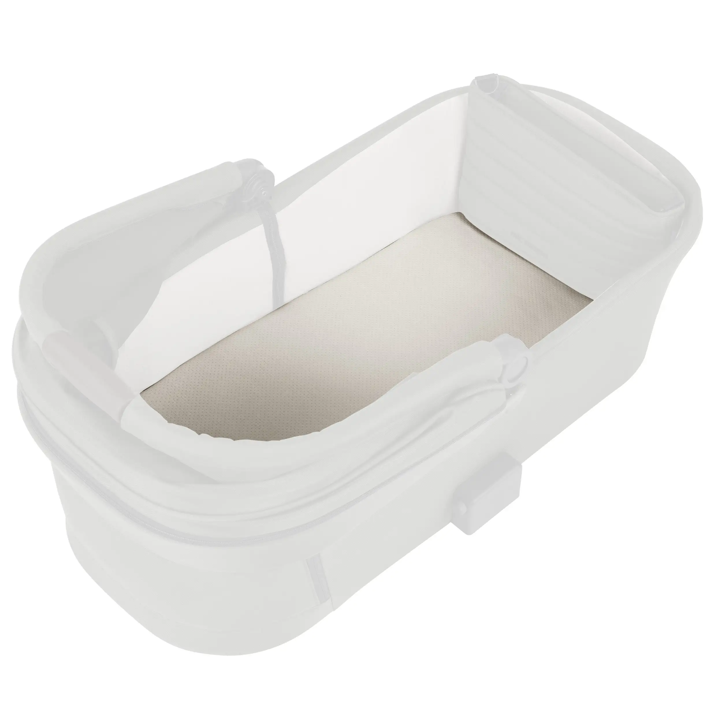 Materac CozyCloud® do gondoli dla niemowląt – Silver Birch