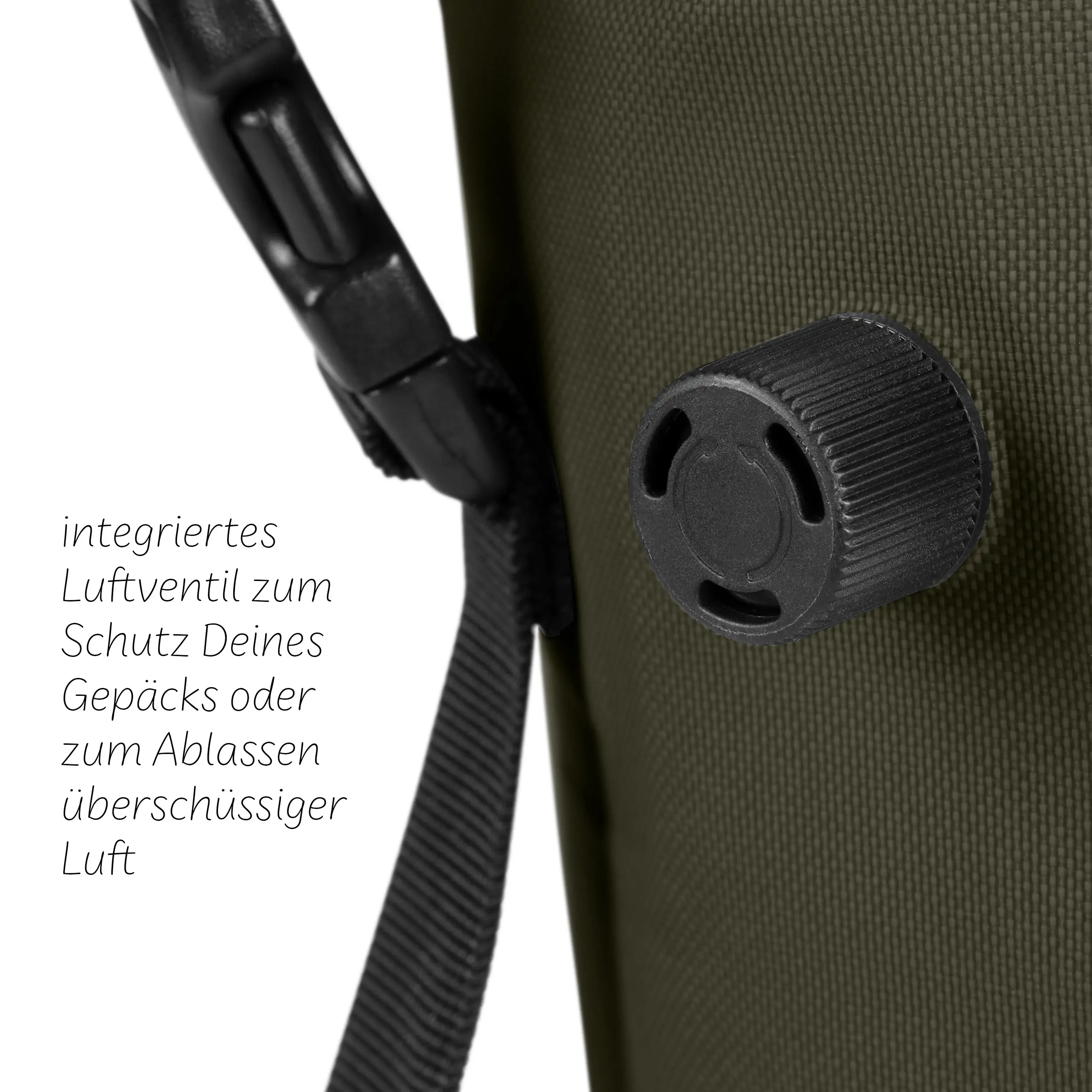 Torba podsiodłowa Sion 20L do wózka, przyczepki rowerowej i na co dzień - Avocado