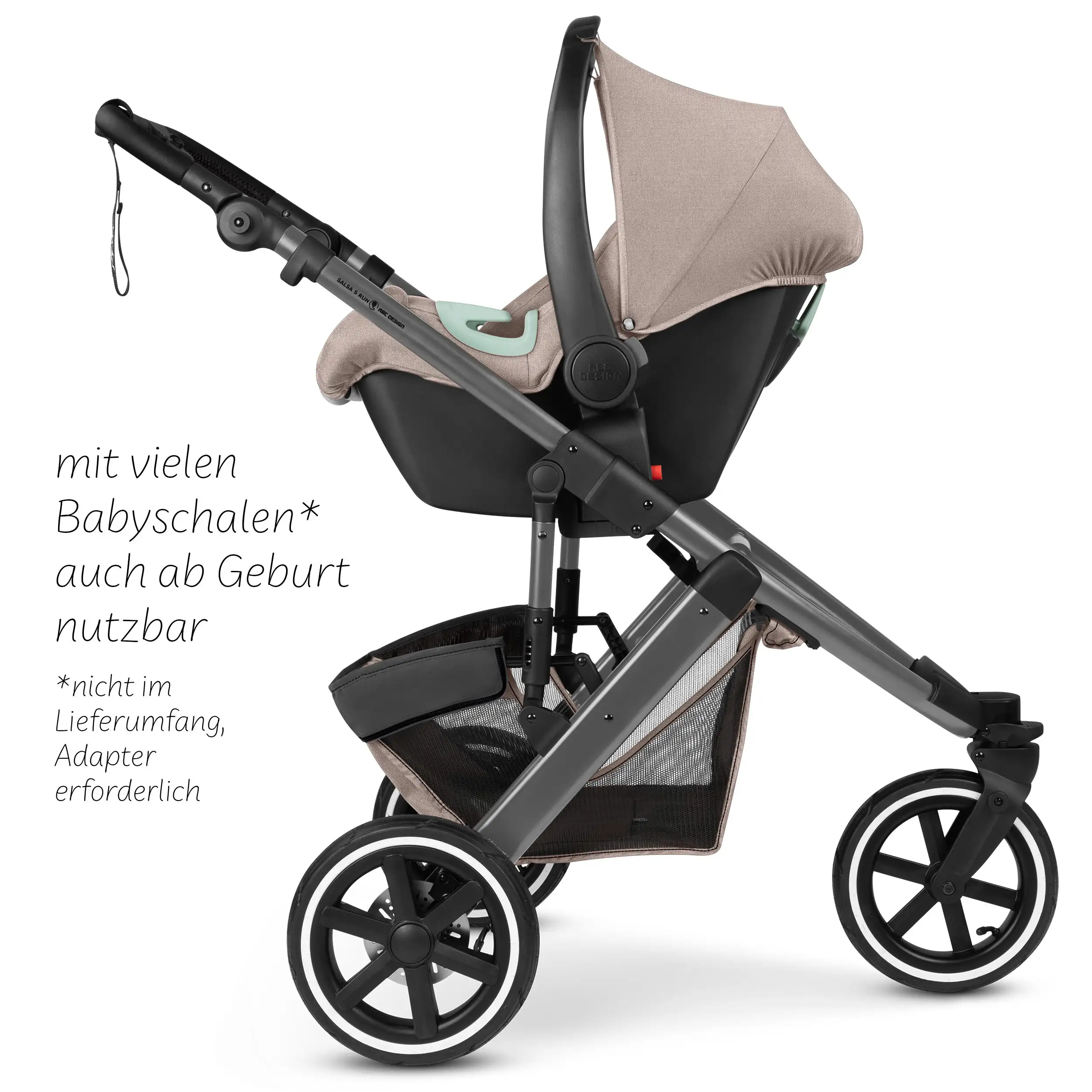 Wózek wielofunkcyjny Salsa 5 Run - Camel