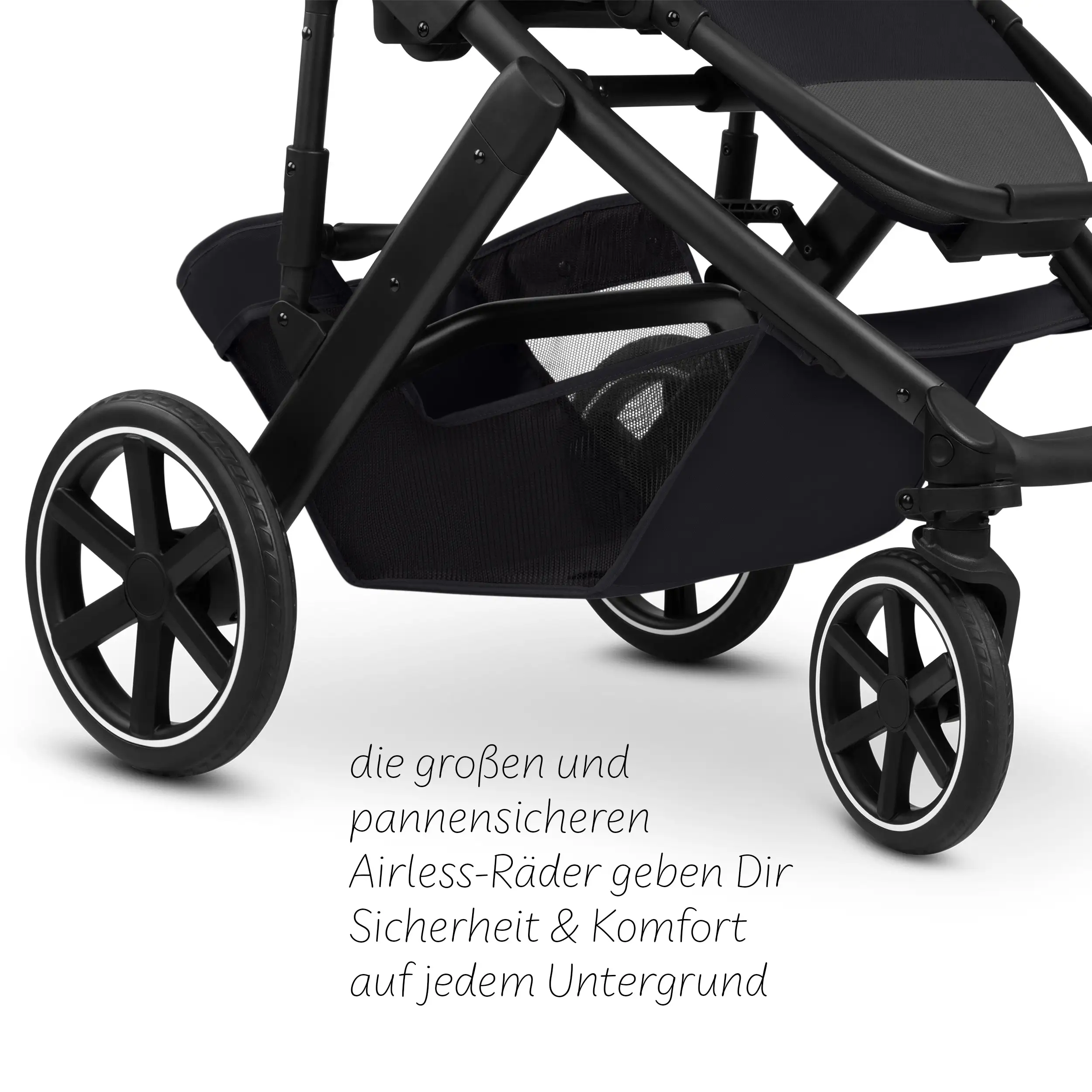 Zestaw wózka 4w1 Salsa Core z fotelikiem Calla z funkcją leżaczka i podstawą Isofix Root – Ink