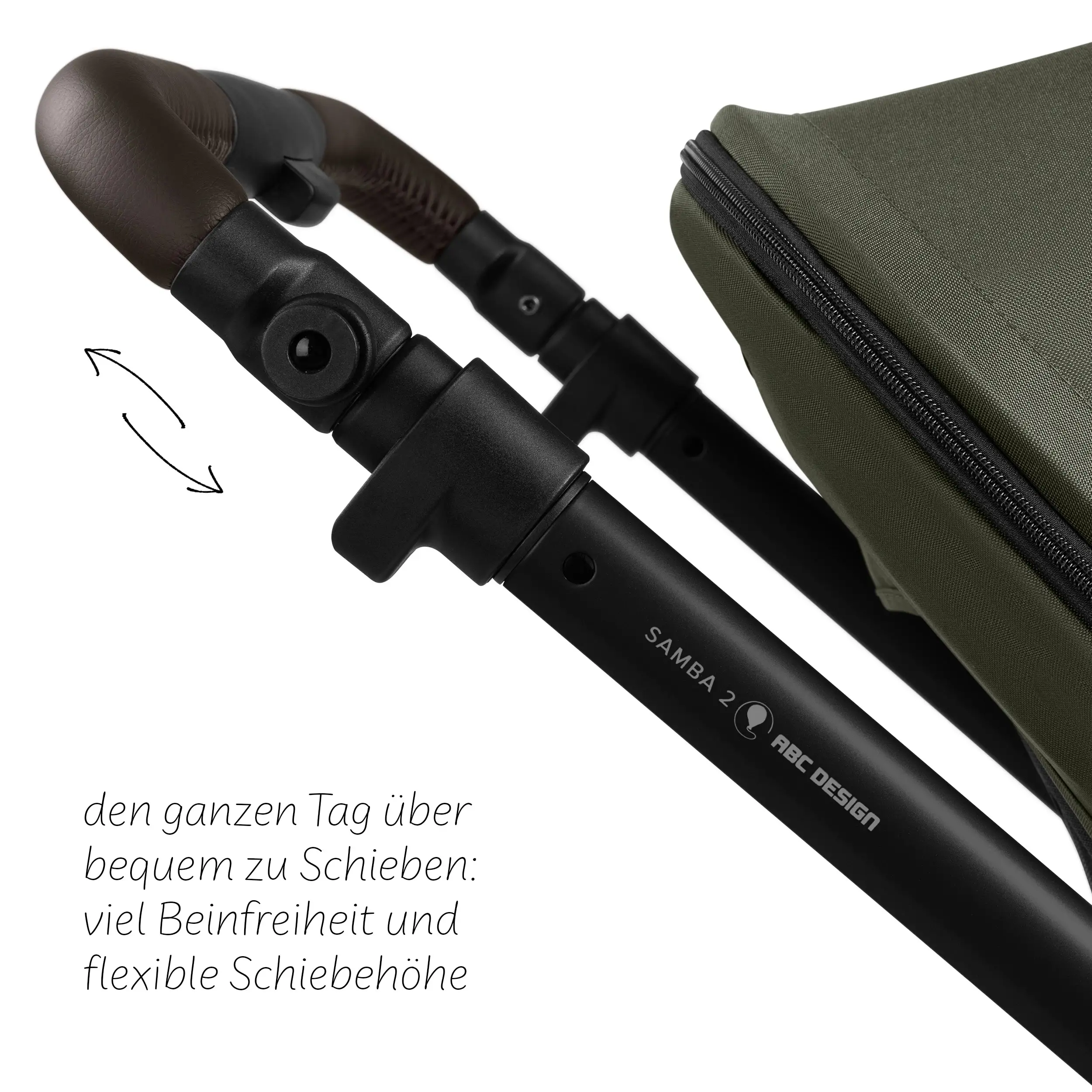 Zestaw wózka 4w1 Samba 2 z bazą Isofix - Avocado