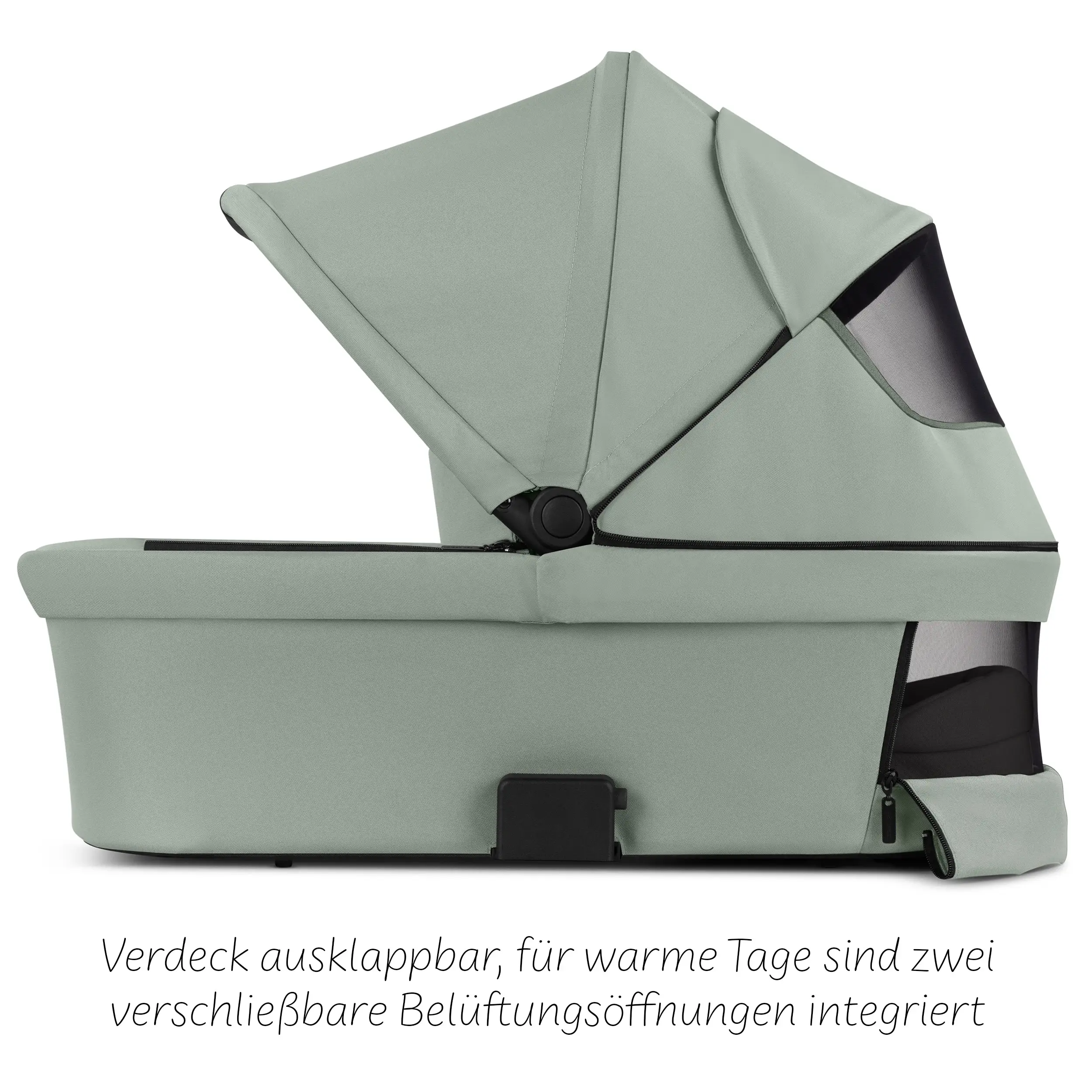 3in1-Kinderwagen-Set Salsa 5 Air inkl. Babyschale Calla mit Liegefunktion - Pine
