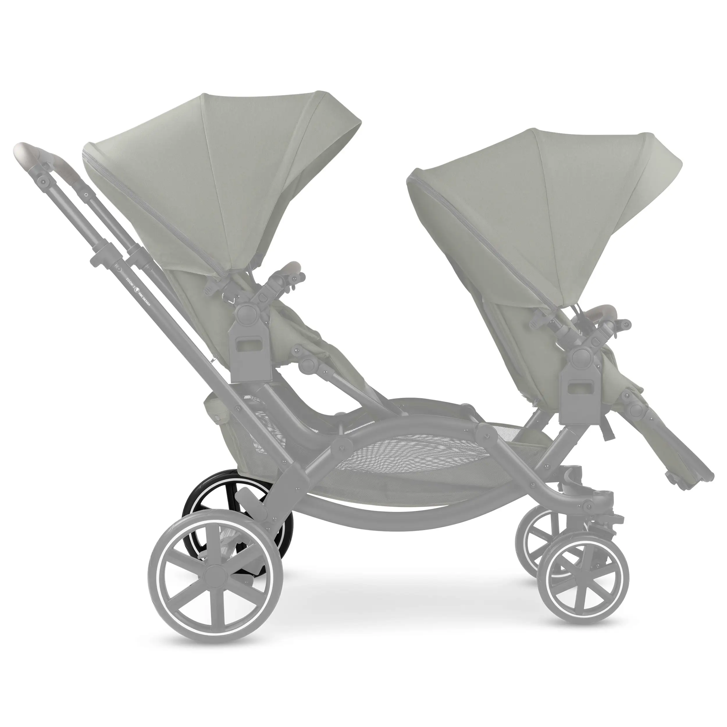 Koło tylne do Salsa 4 / Zoom / Zoom 2 – EVA Black / White Wall