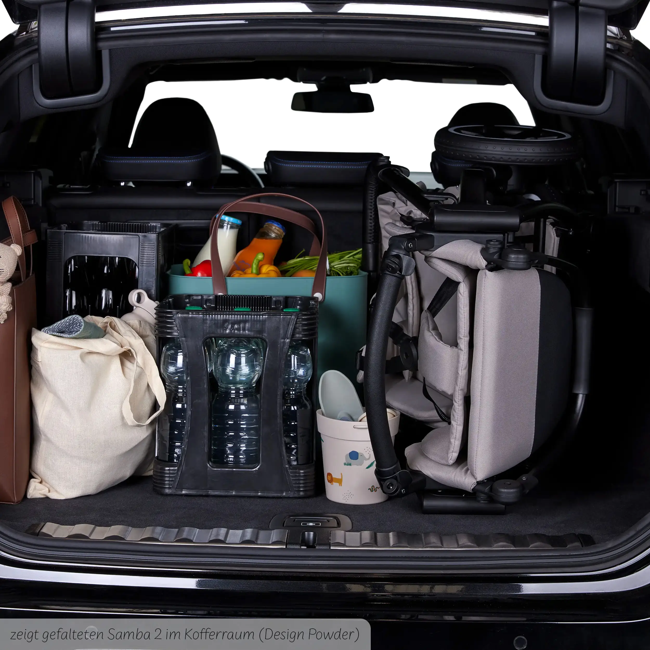 Zestaw wózka 4w1 Samba 2 z bazą Isofix - Nature