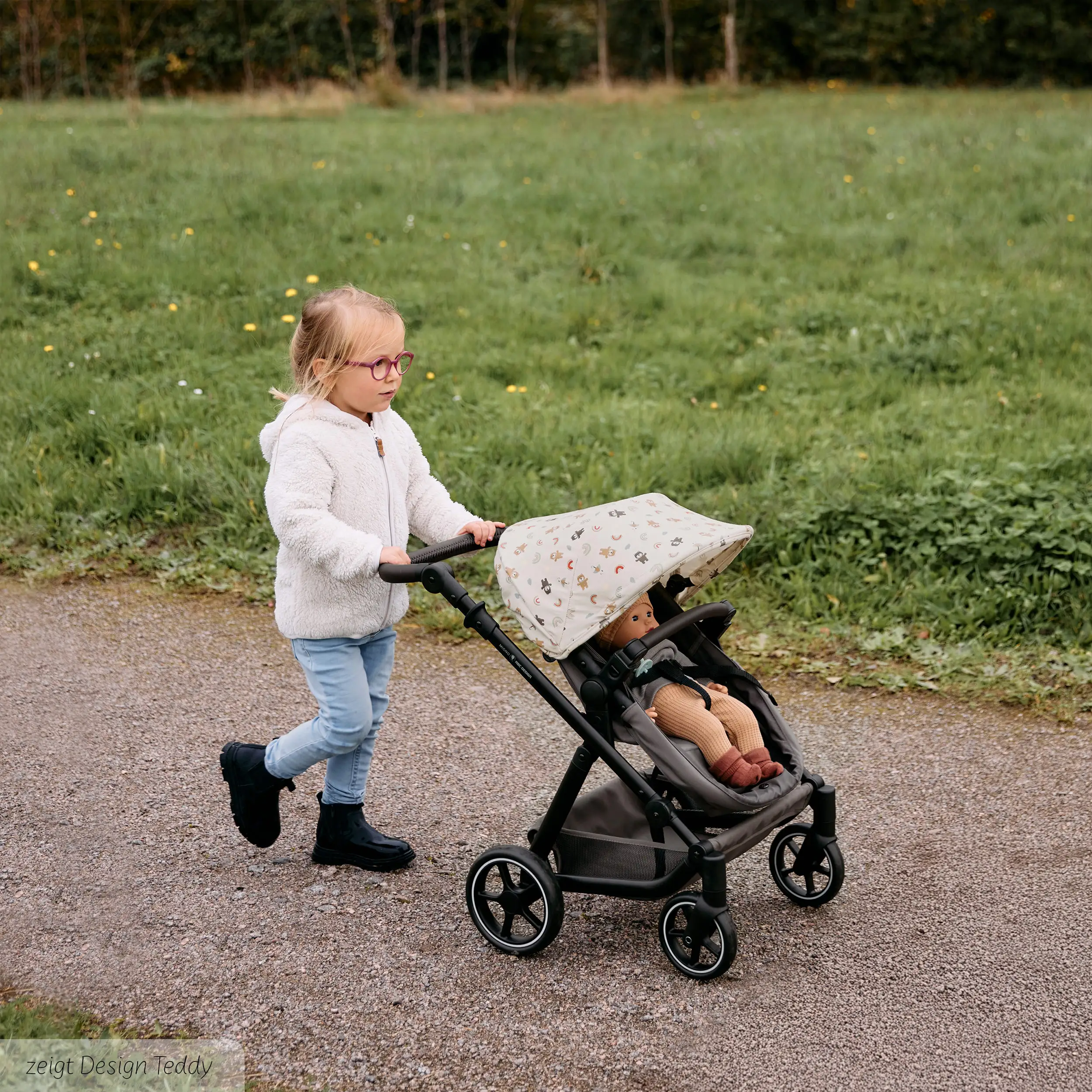 Wózek dla lalek Migno - Marron