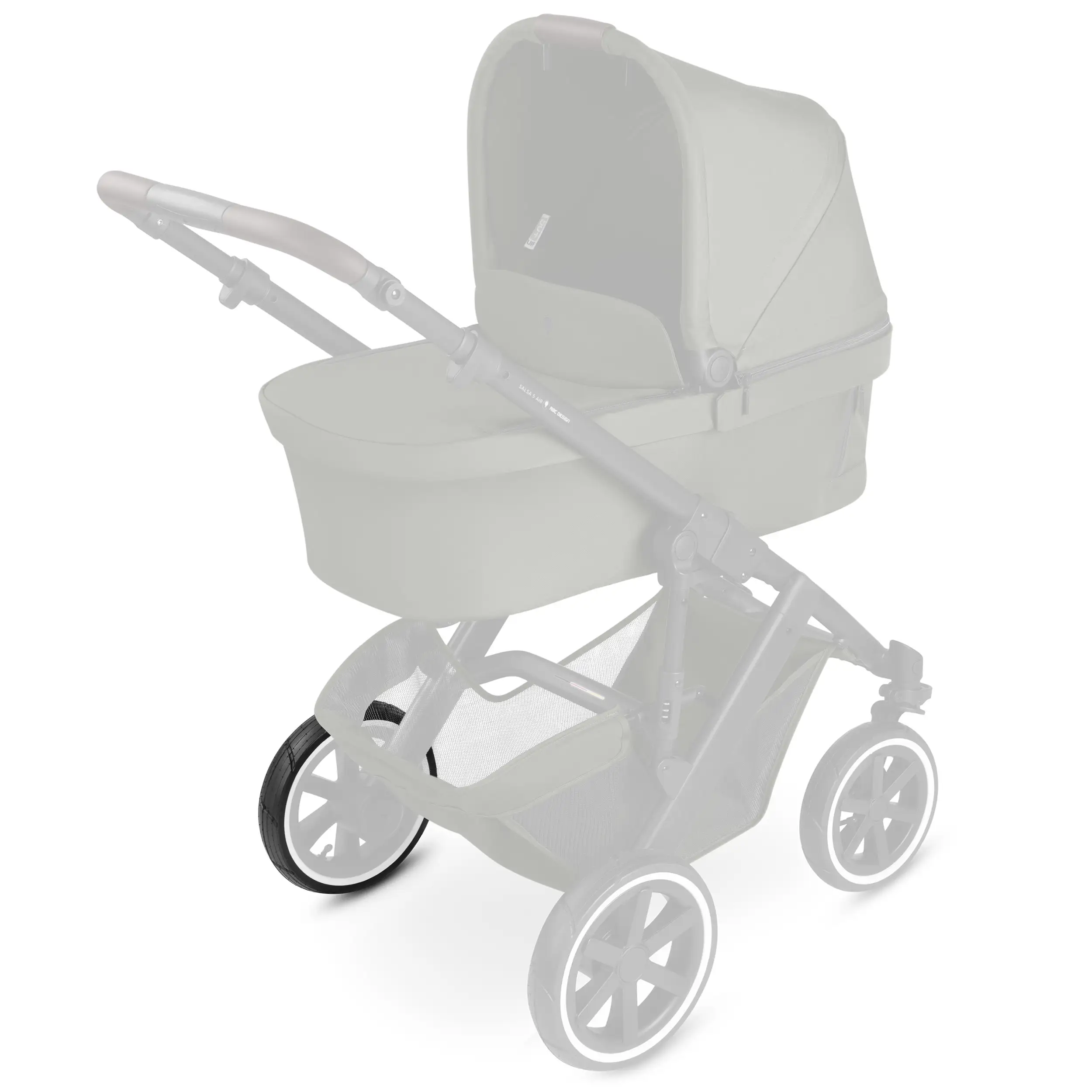 Opona tylnego koła do Salsa 4 Air / Salsa 5 Air / Salsa Run / Salsa 5 Run - Black / White Wall