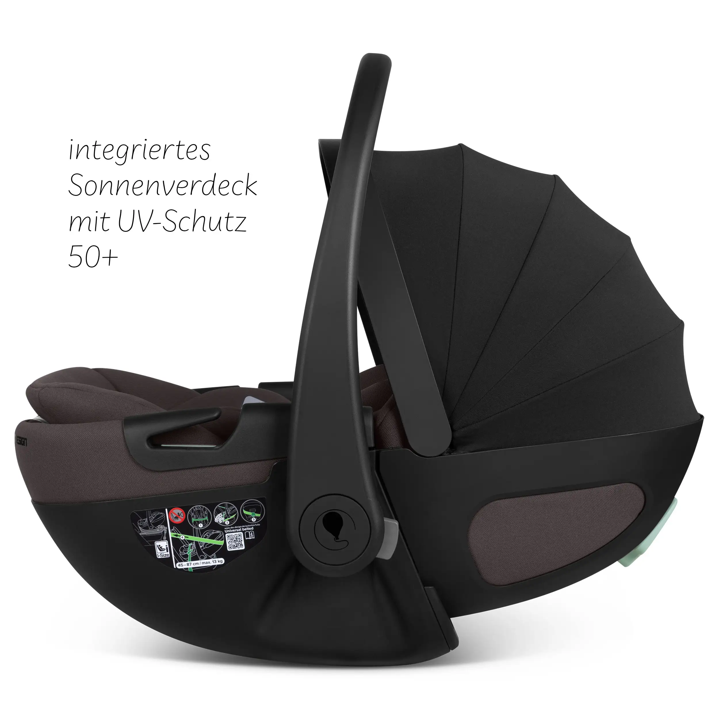 Fotelik samochodowy z funkcją leżaka Calla i-Size – Falcon