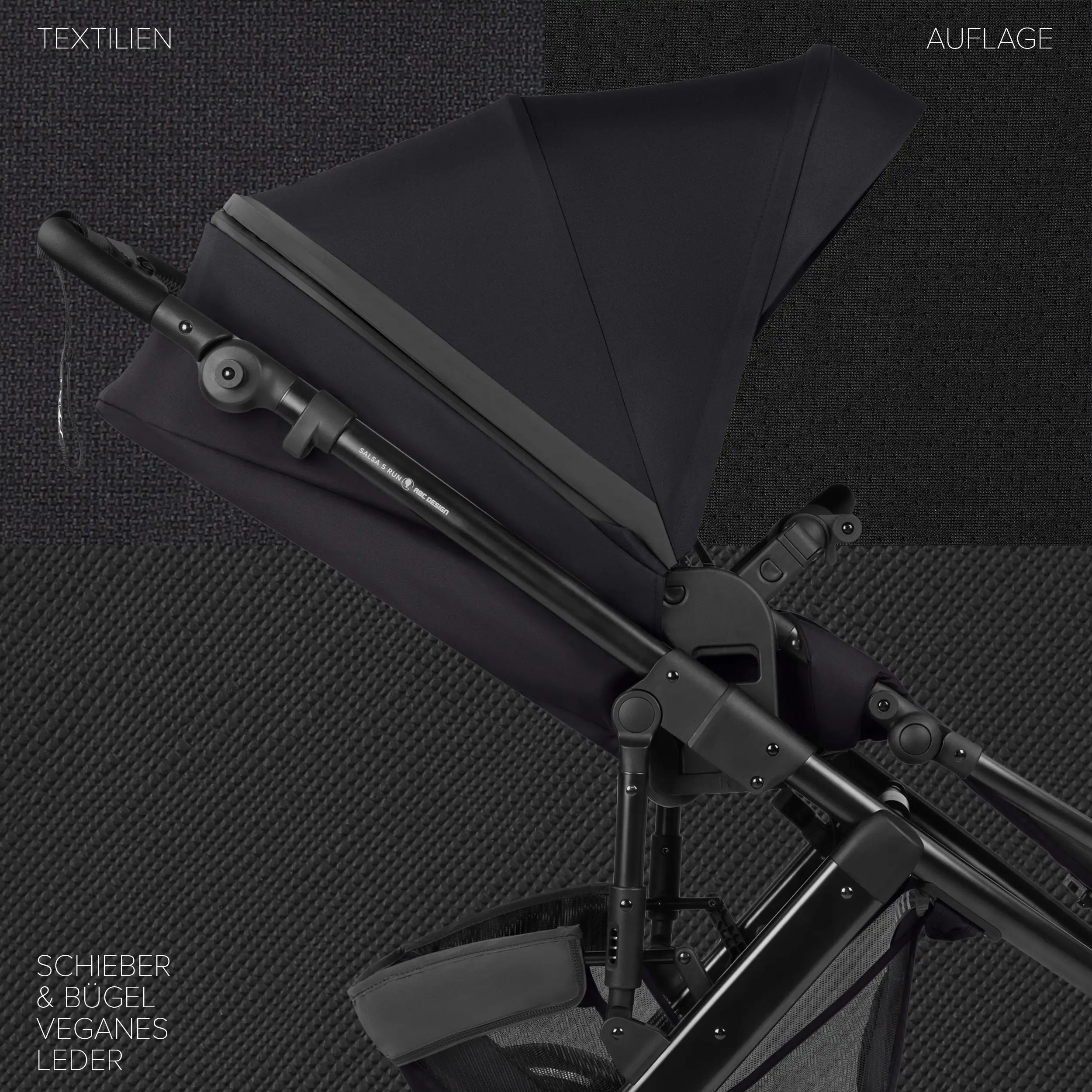 Wózek do biegania Salsa 5 Run - Coal