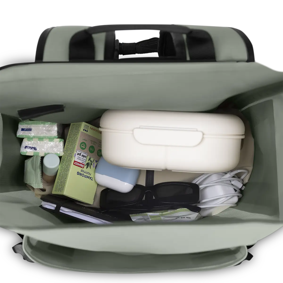 24 litry przestrzeni do przechowywania i porządkowania