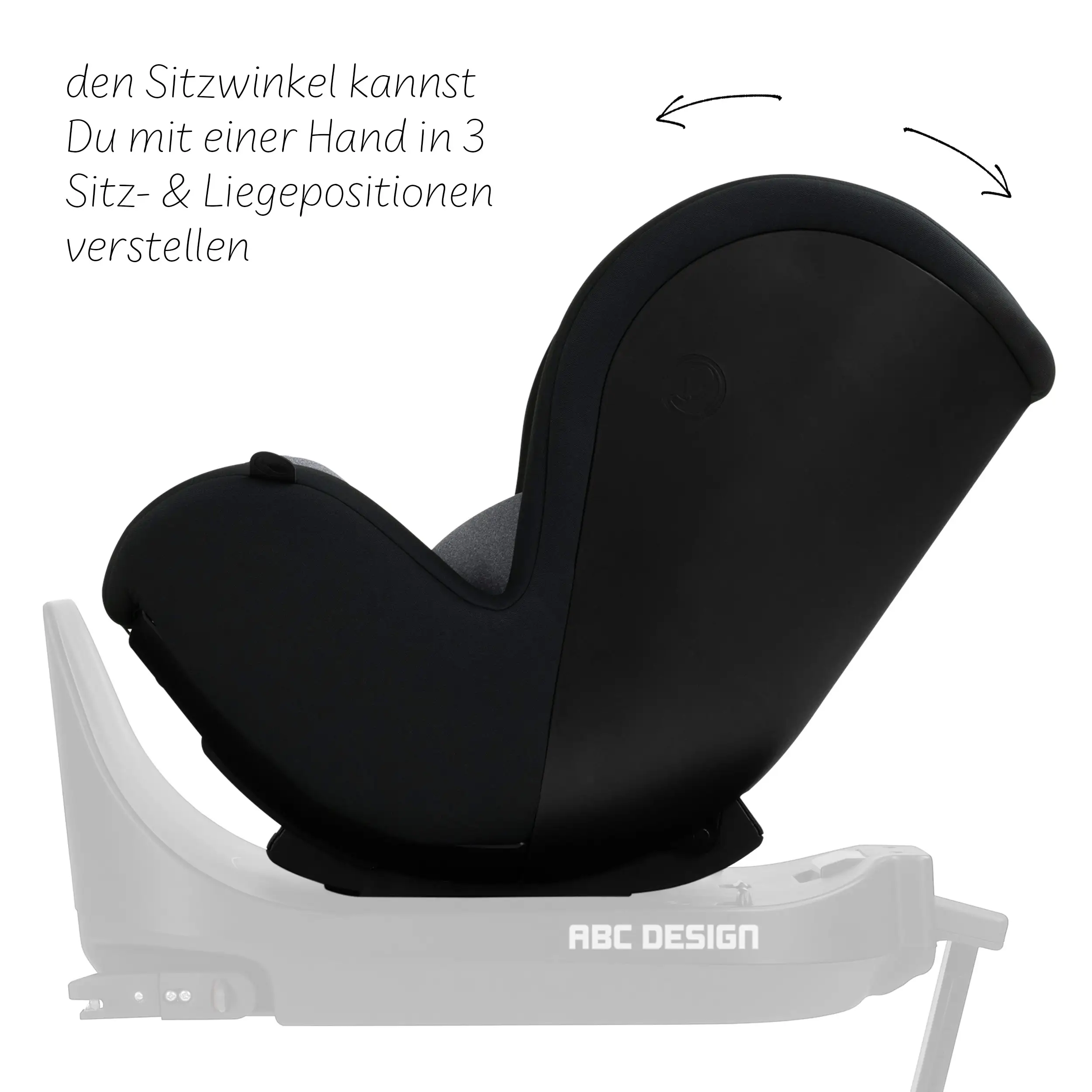 Fotelik samochodowy Lily i-Size z obrotową bazą ISOFIX Root - Graphite
