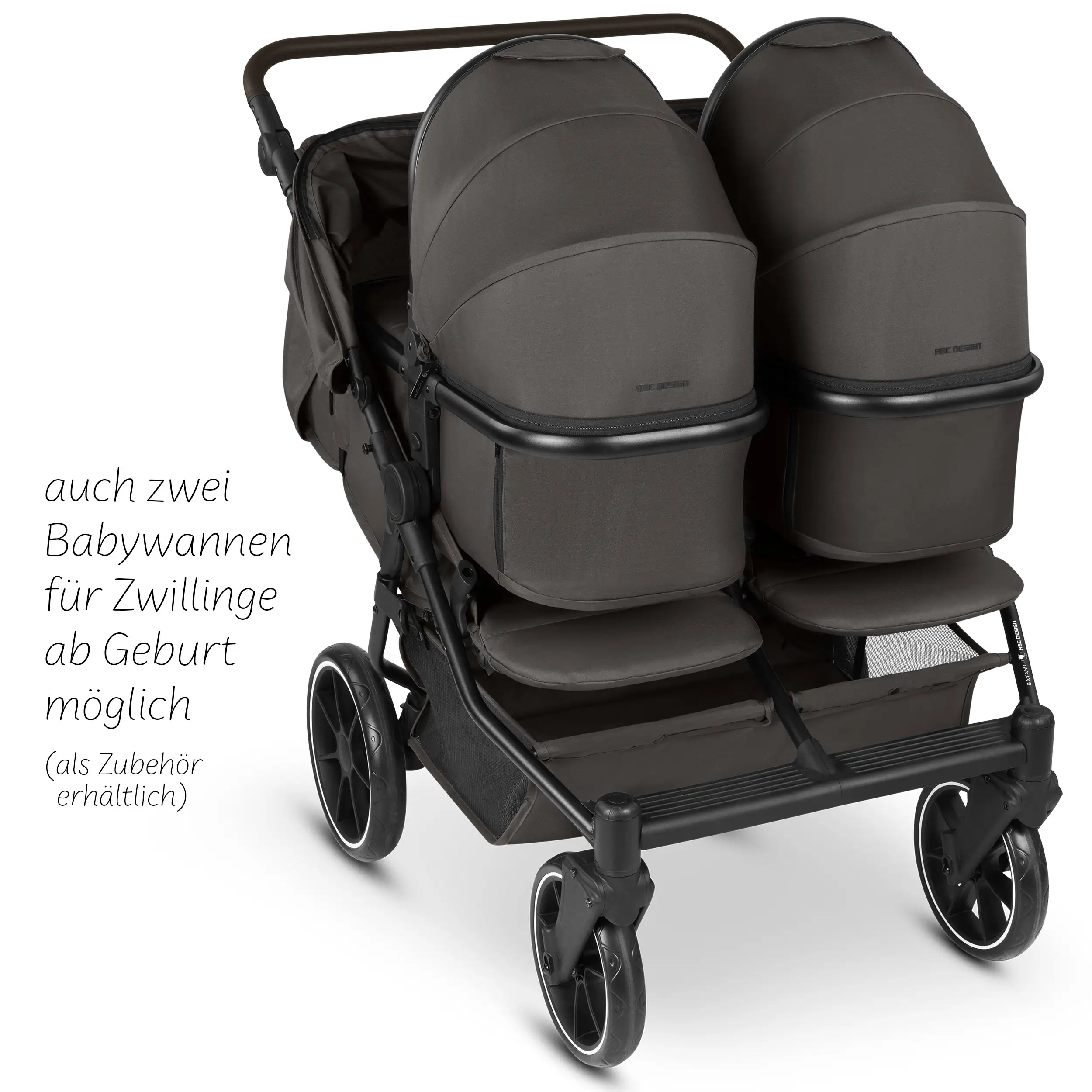 Wózki podwójne Bayamo – Nut