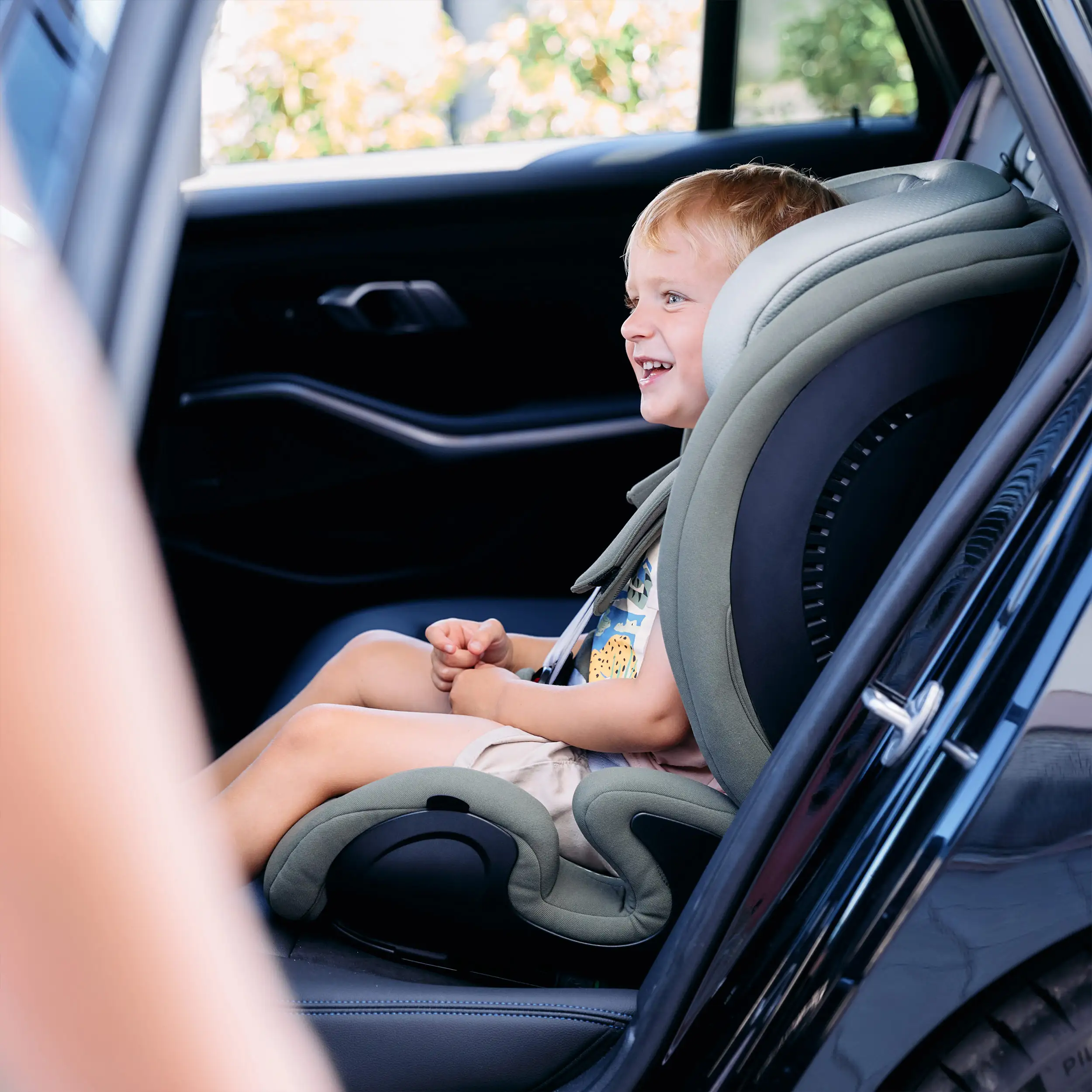 Fotelik samochodowy Aspen 2 Fix i-Size - Sage