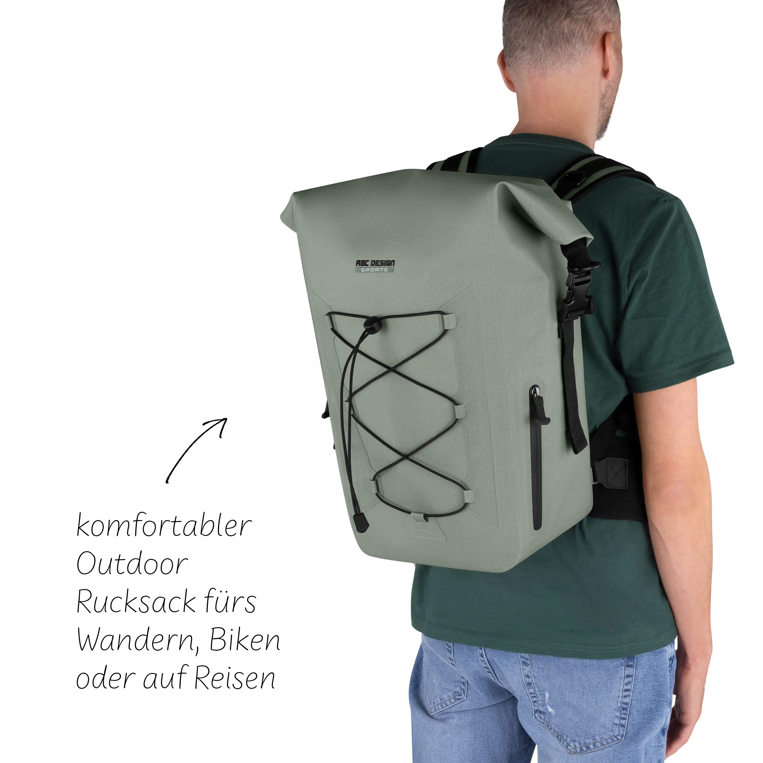 Premium plecak outdoorowy Lausanne 20L do miasta i na łono natury - Pine