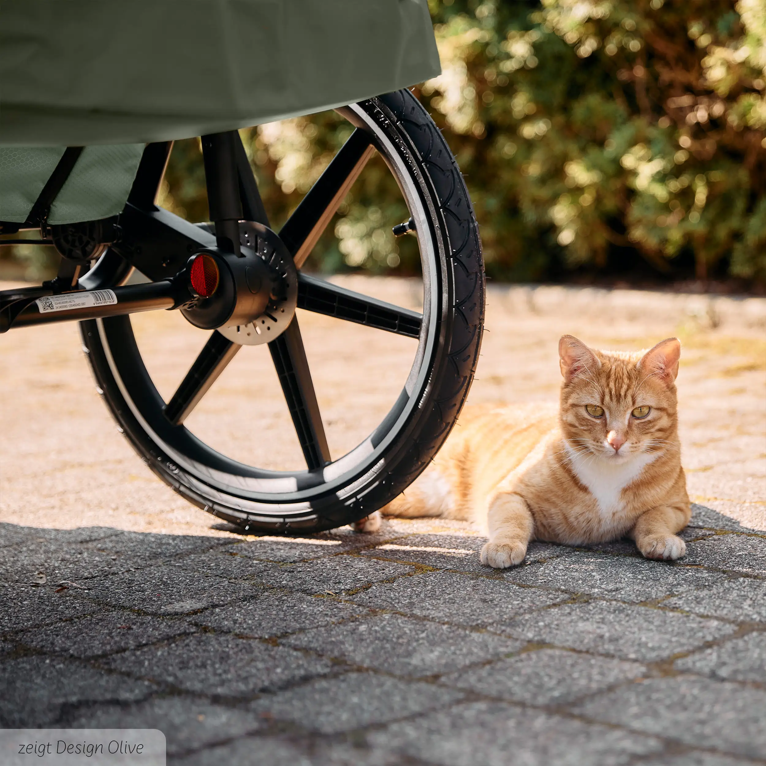 Przyczepka rowerowa Tour 2 z 2 wygodnymi fotelikami i Kołami pneumatycznymi – Falcon