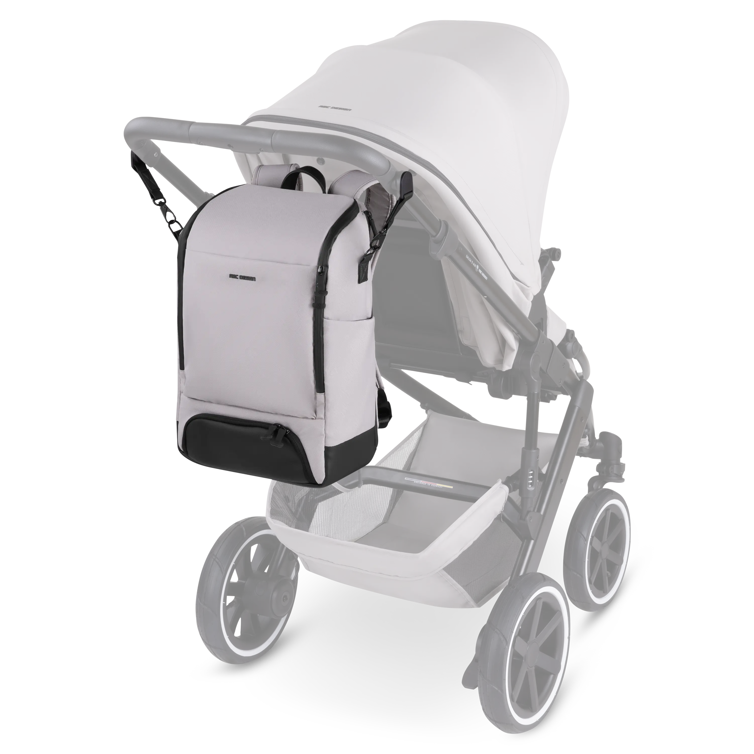 Przyczepiać do wózków dziecięcych