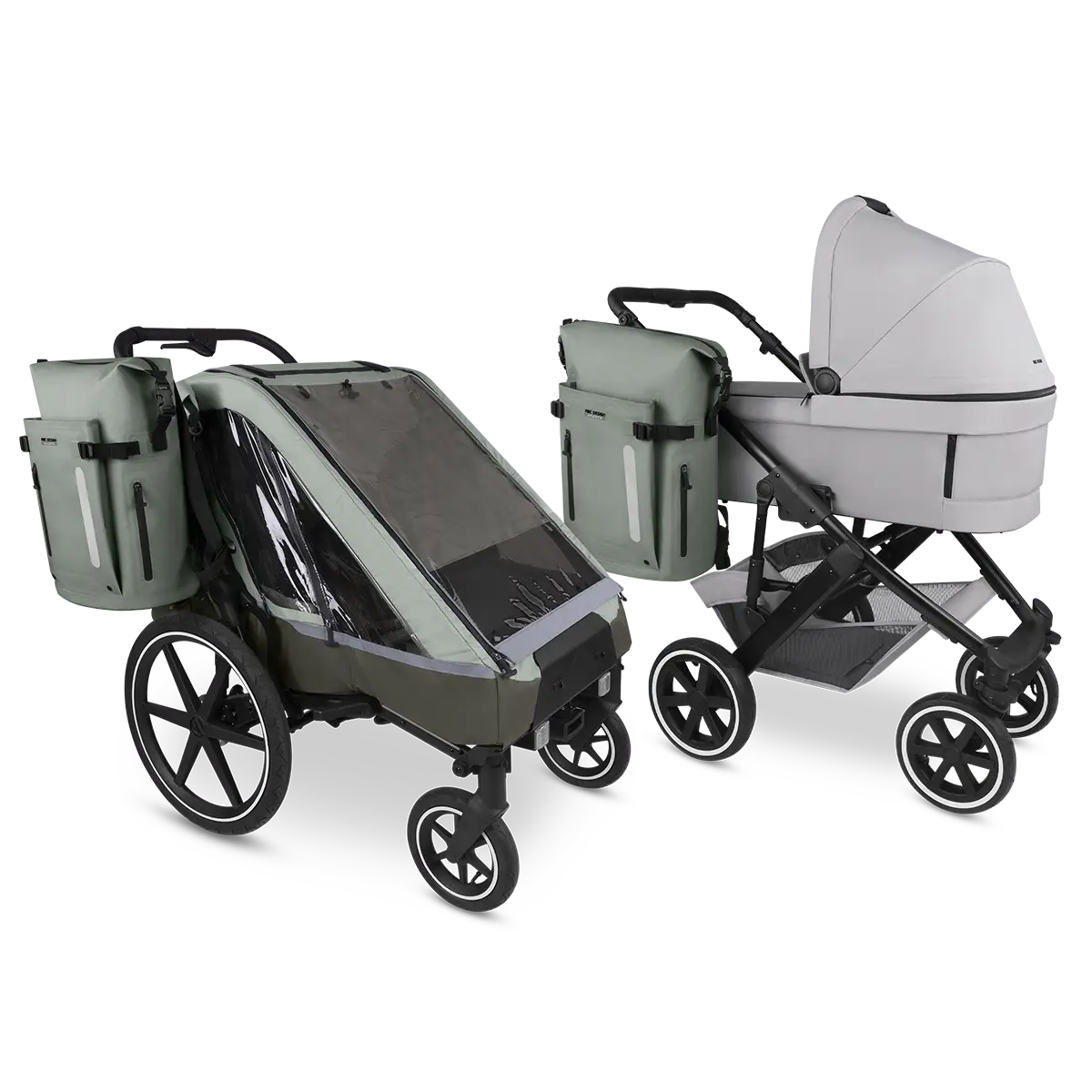 Kompatybilny z wózkami dziecięcymi