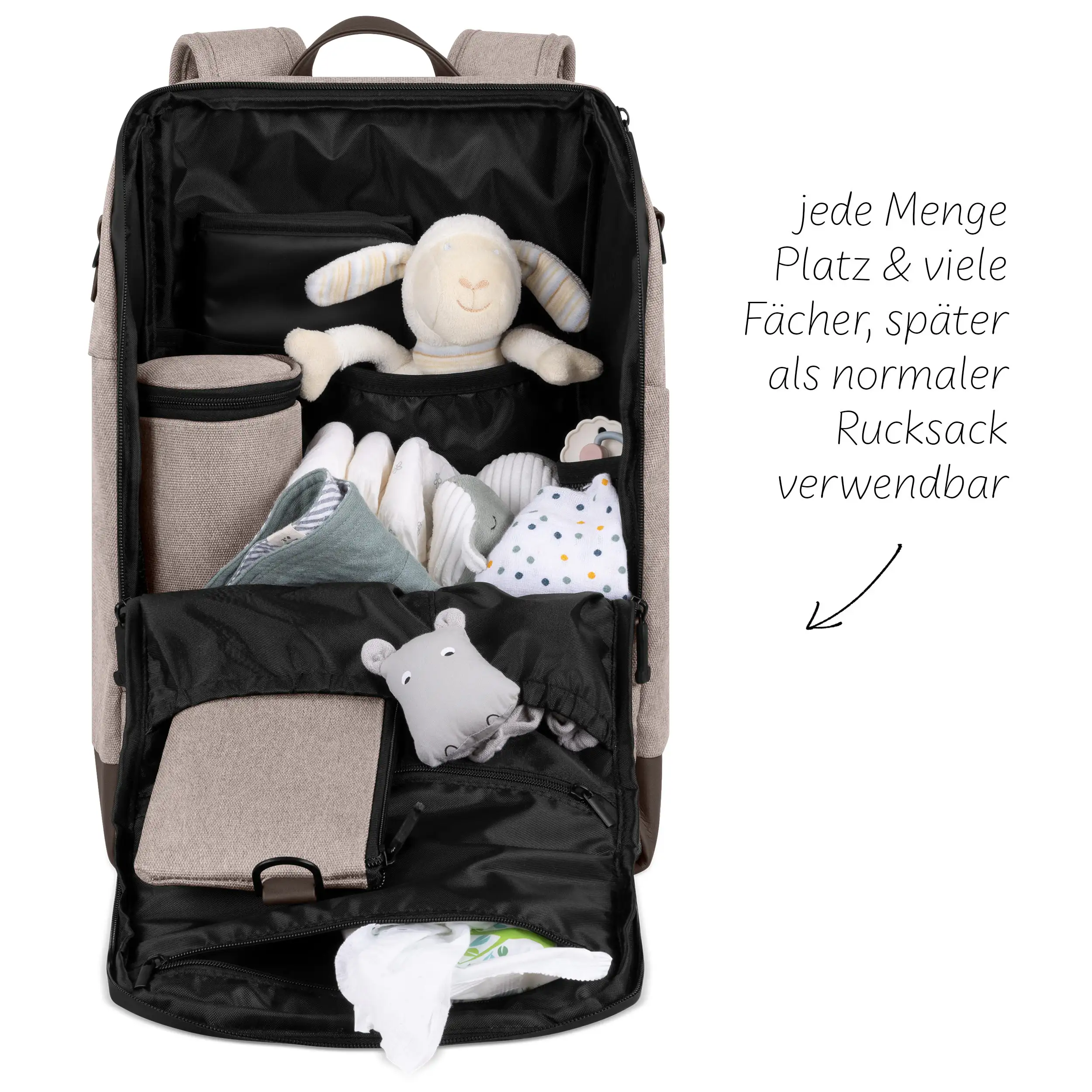 Plecak do przewijania Active - Camel