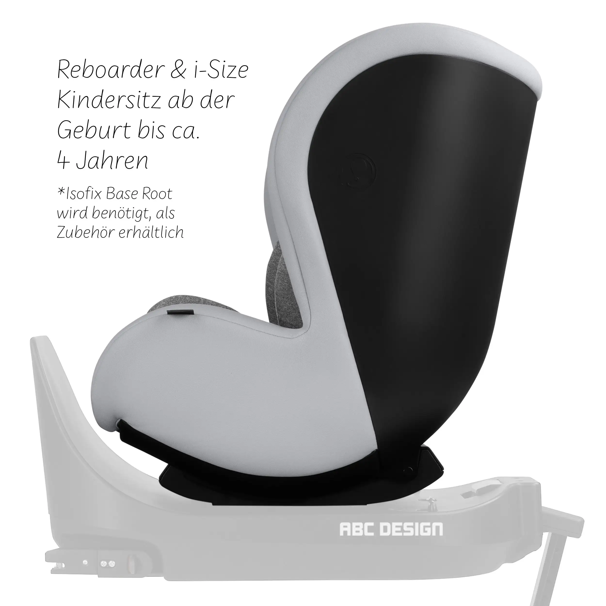 Fotelik samochodowy Lily i-Size z obrotową bazą ISOFIX Root - Pearl