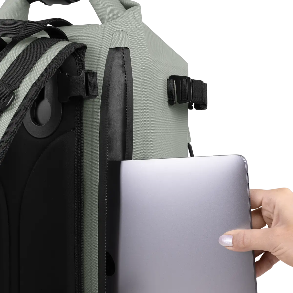 Bezpieczna i chroniona komora na laptopa