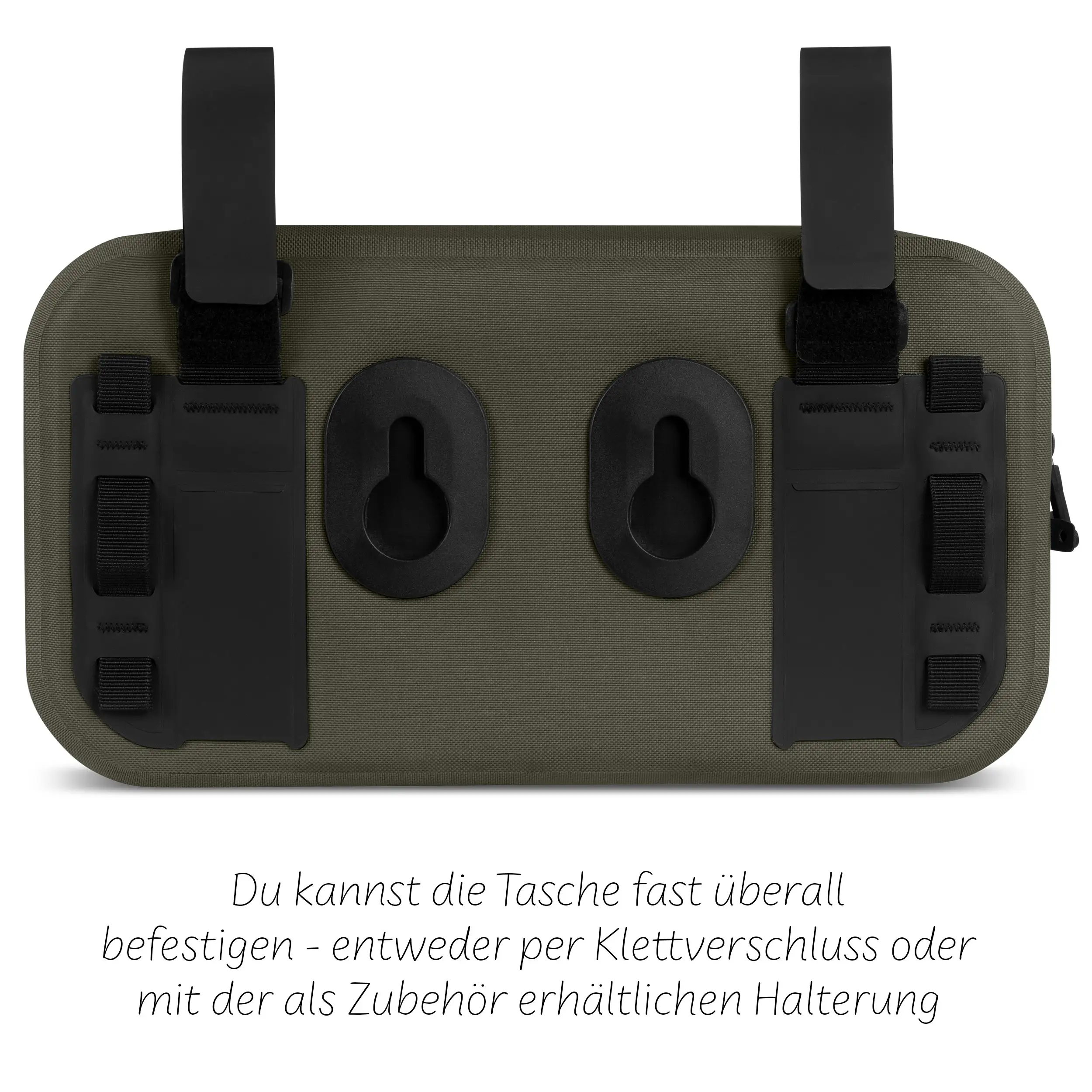 Torba podsiodłowa Genf 4,5L do wózka, roweru i na co dzień - Avocado