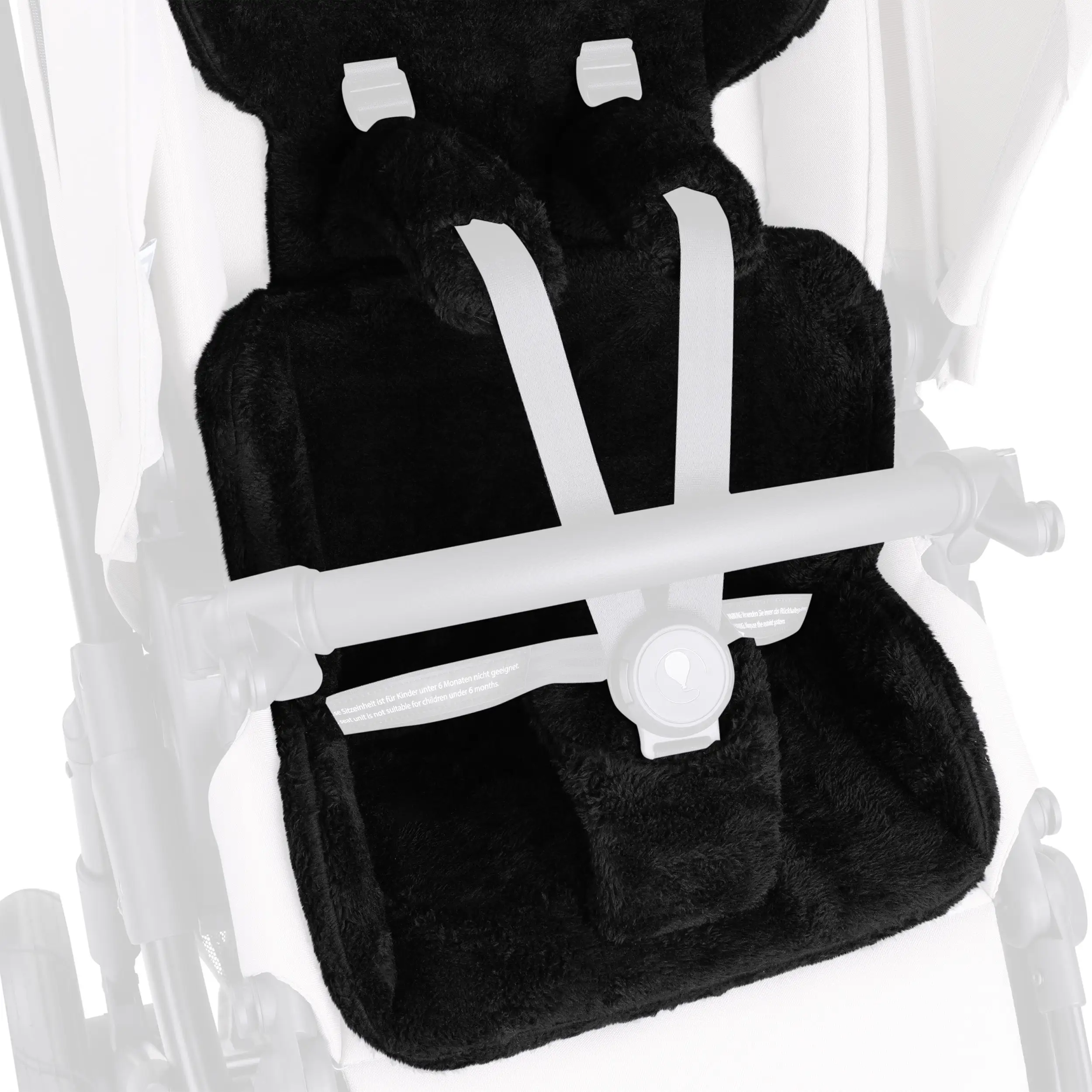 Komfortowa wkładka do siedziska do Samba, Salsa, Zoom - Cozy Black