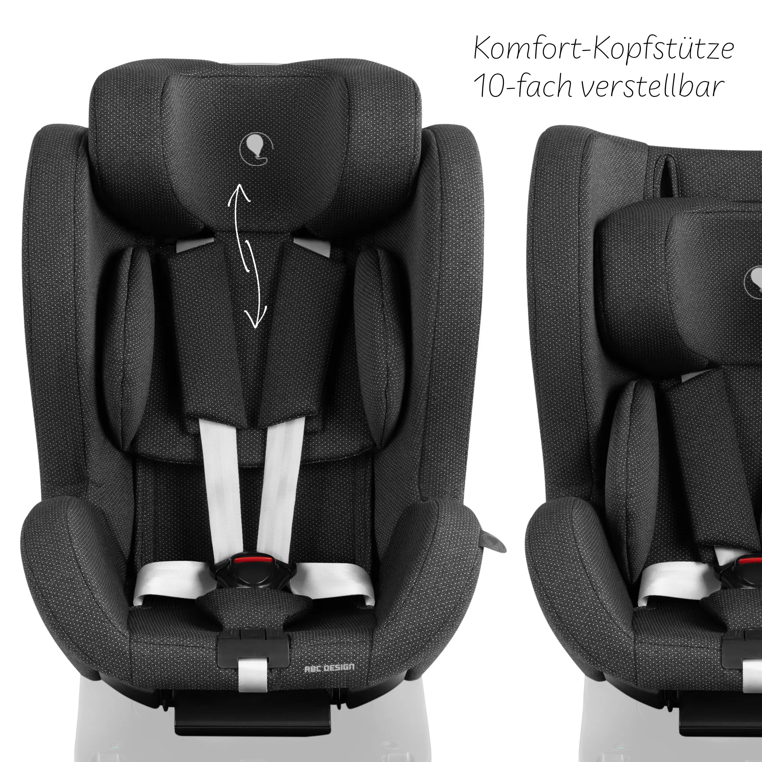 Fotelik samochodowy Lily i-Size z obrotową bazą ISOFIX Root - Bubble