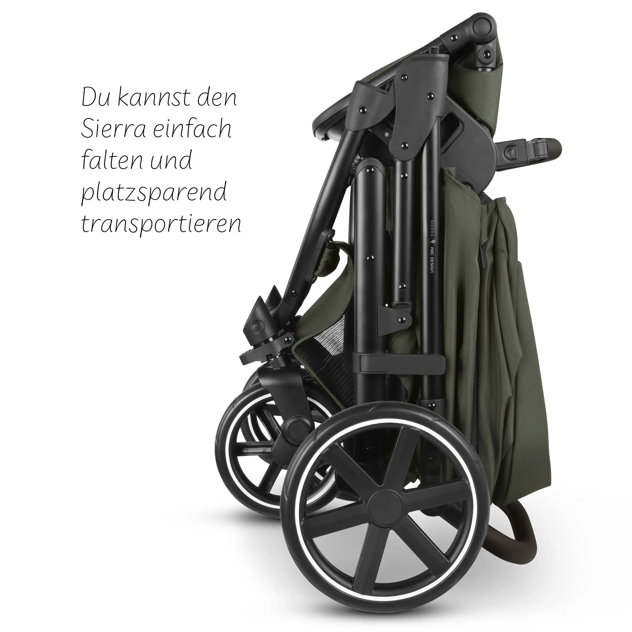 Zestaw wózka 4w1 Sierra z bazą Isofix - Pea