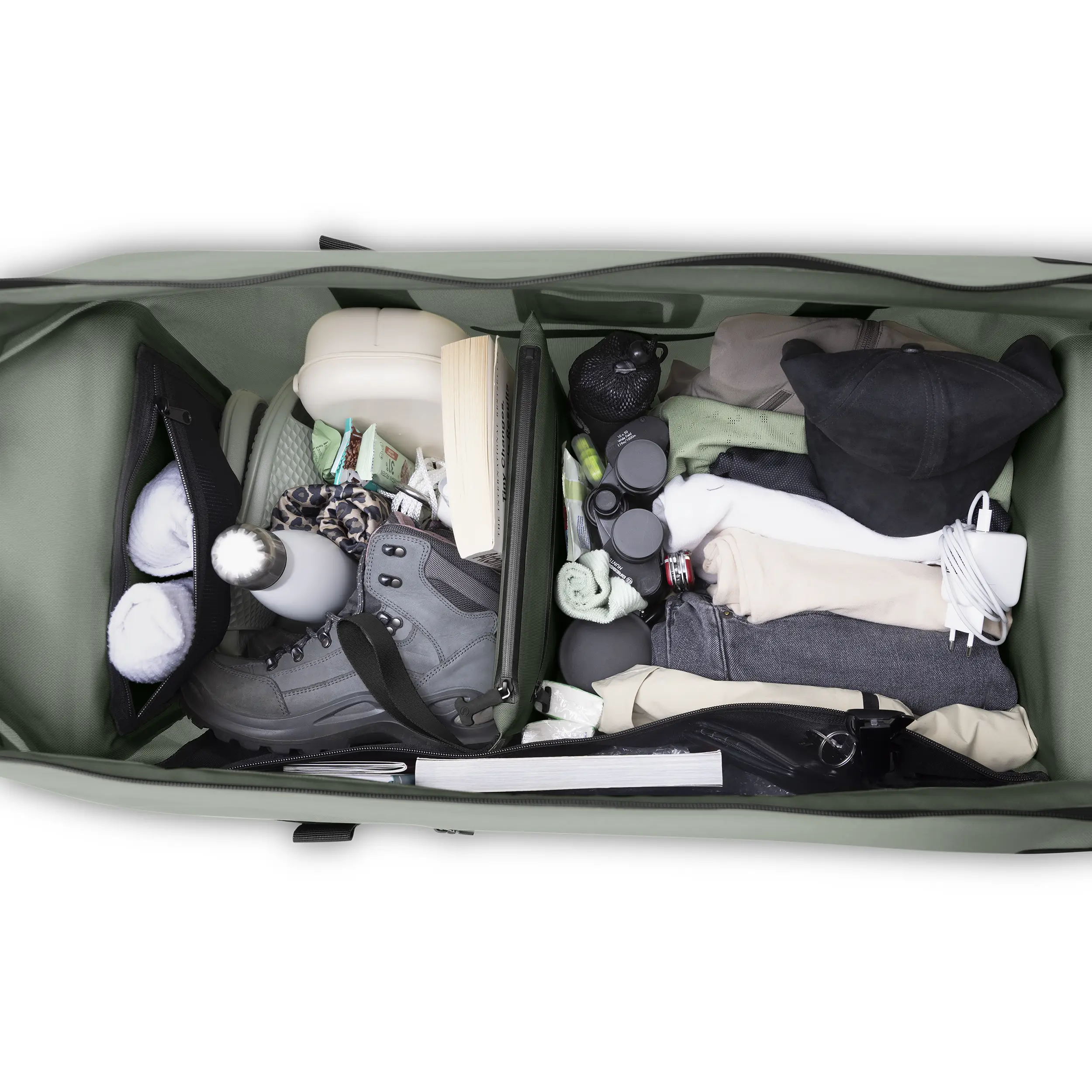 Torba podróżna Locarno 60L do codziennego użytku, podróży i zastosowań profesjonalnych - Pine