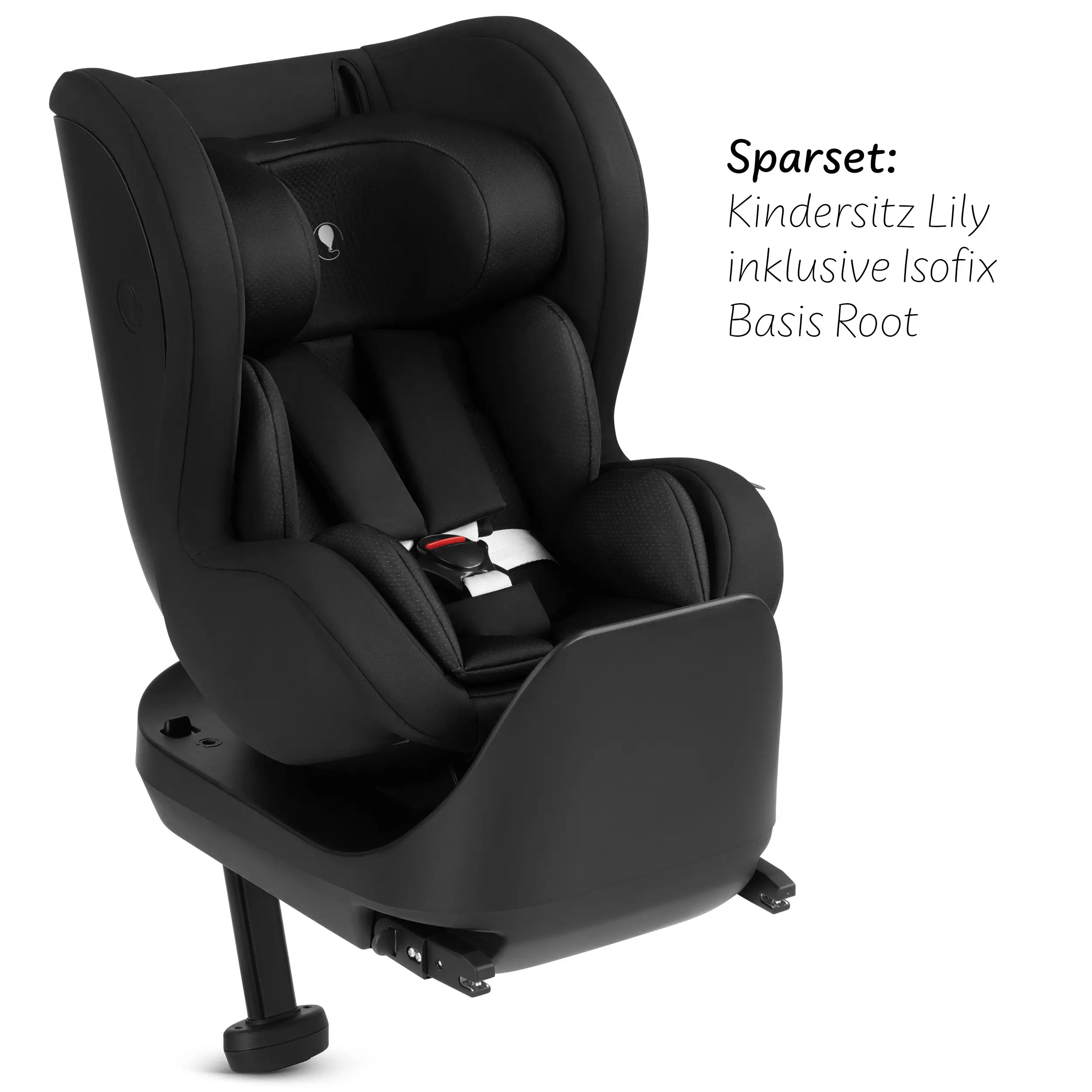 Fotelik samochodowy Lily i-Size z obrotową bazą Isofix Base Root - Black