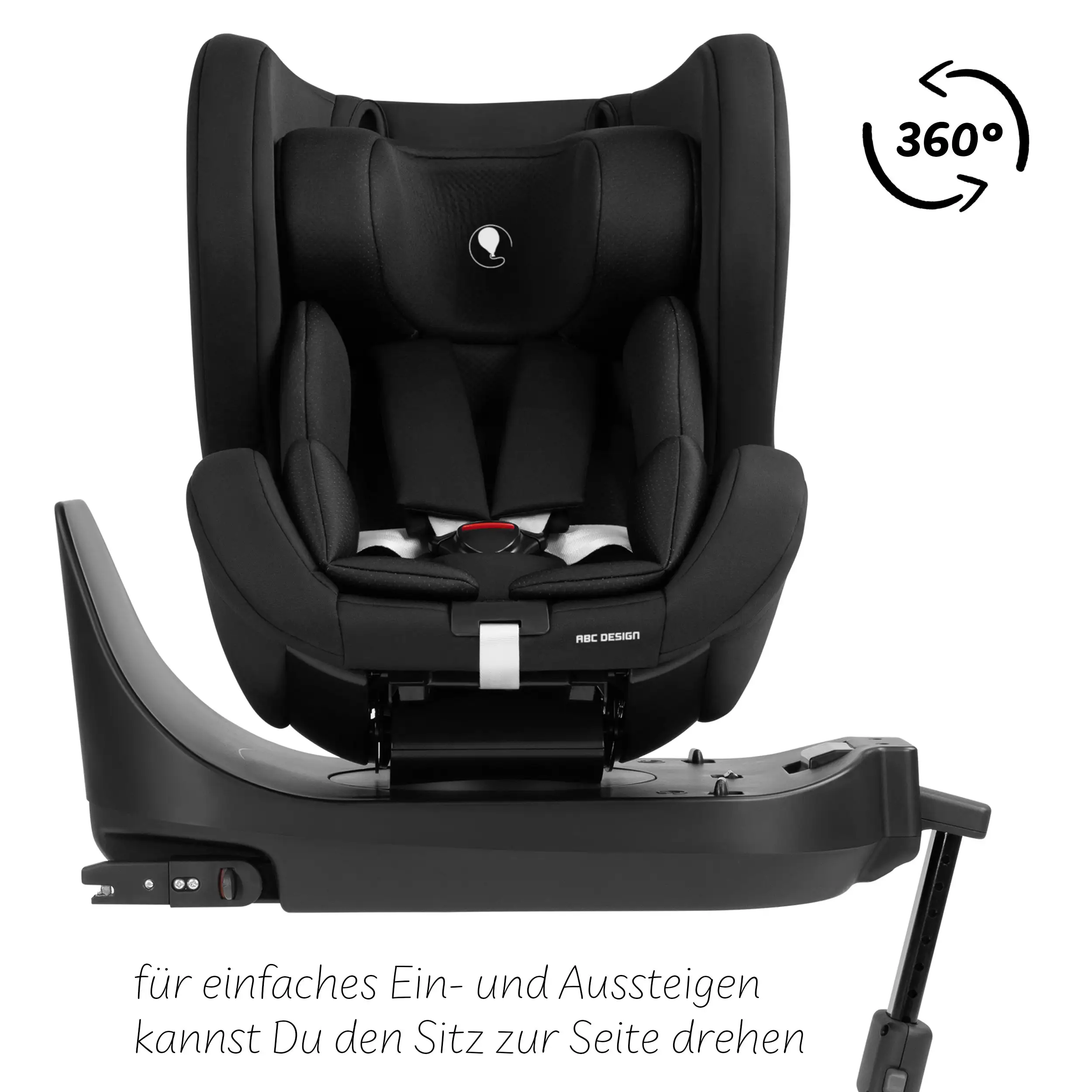 Fotelik samochodowy Lily i-Size z obrotową bazą Isofix Base Root - Black