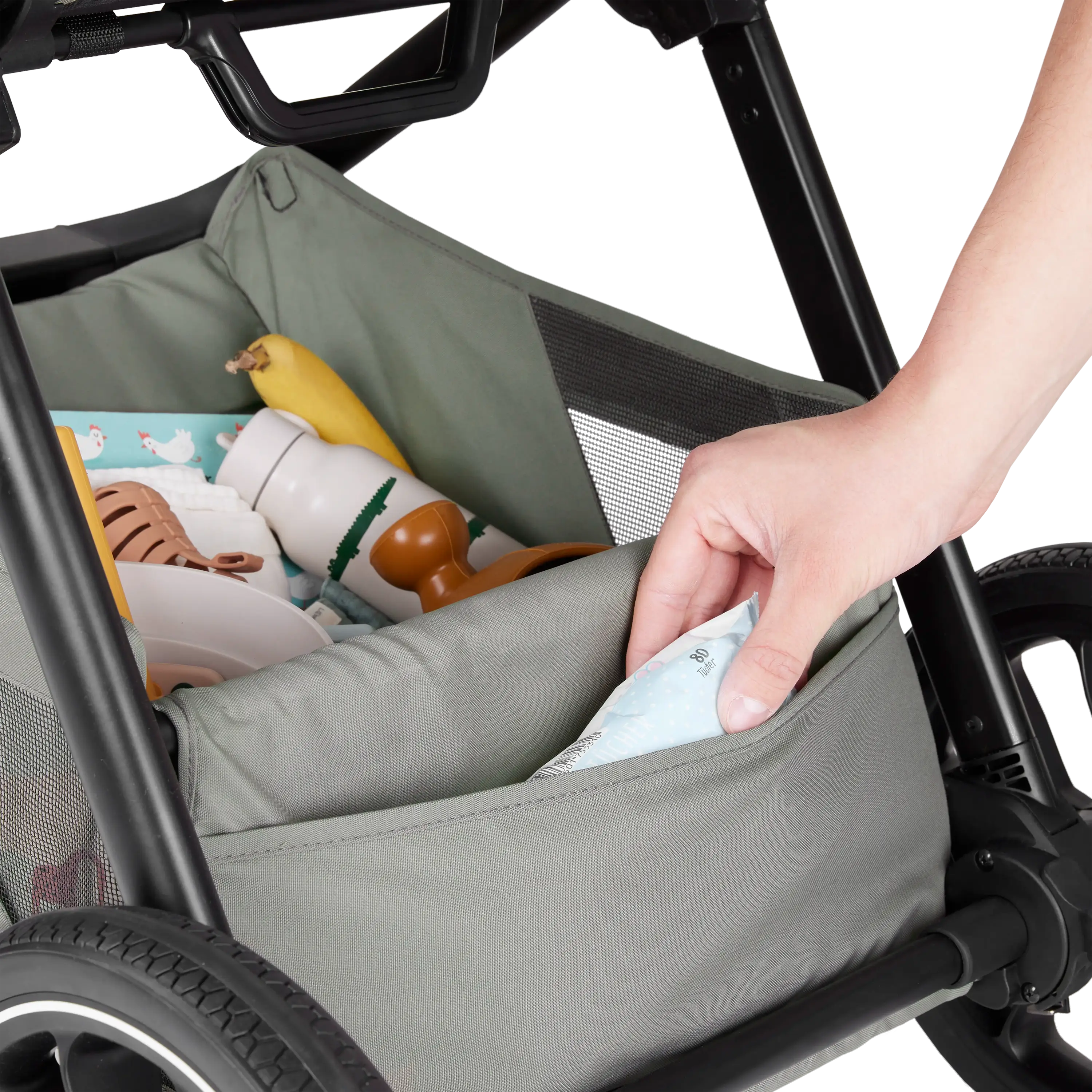 Dodatkowa przestrzeń do przechowywania w podróży