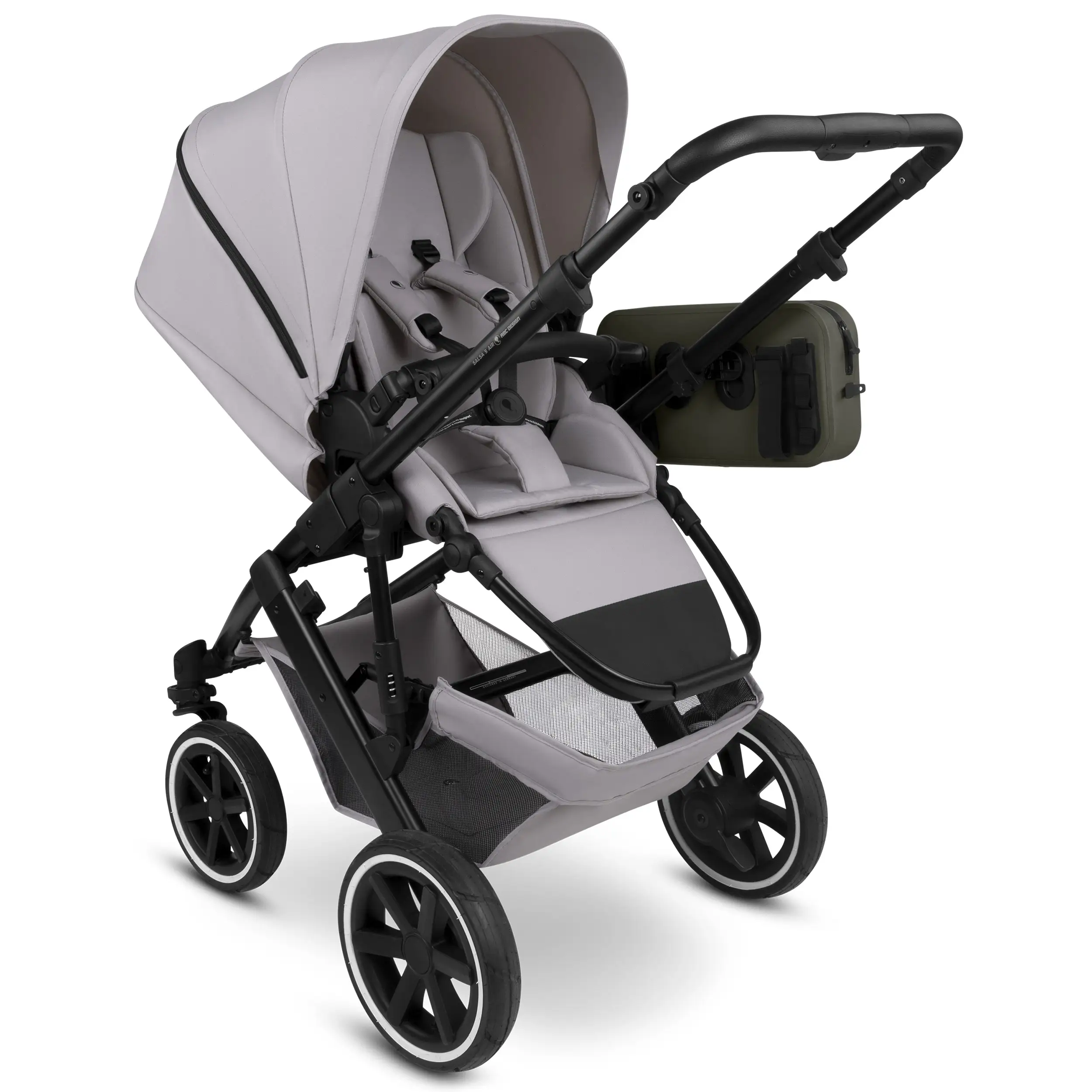 Torba podsiodłowa Genf 4,5L do wózka, roweru i na co dzień - Avocado