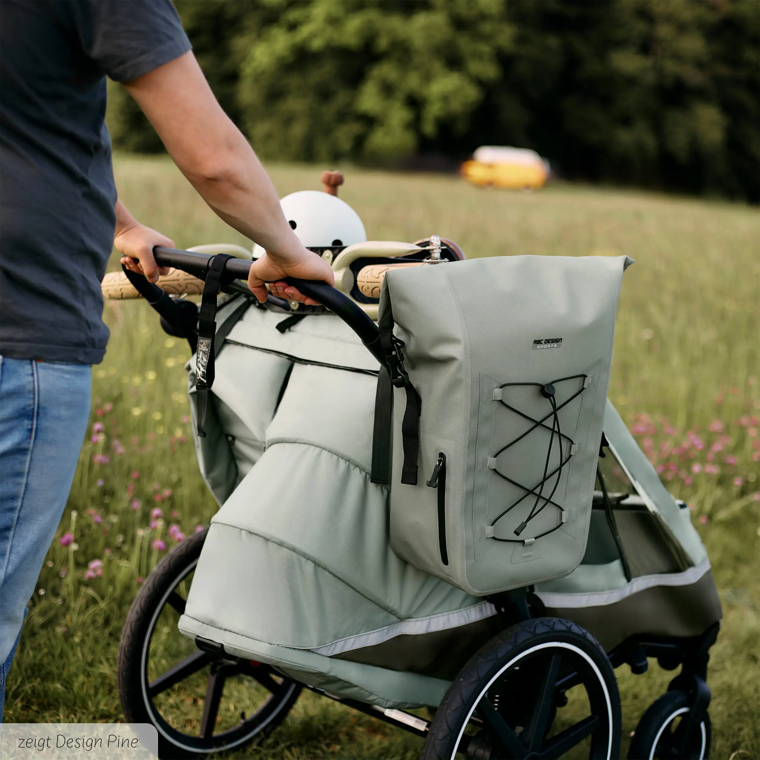 Torba podsiodłowa Sion 20L do wózka, przyczepki rowerowej i na co dzień - Mango