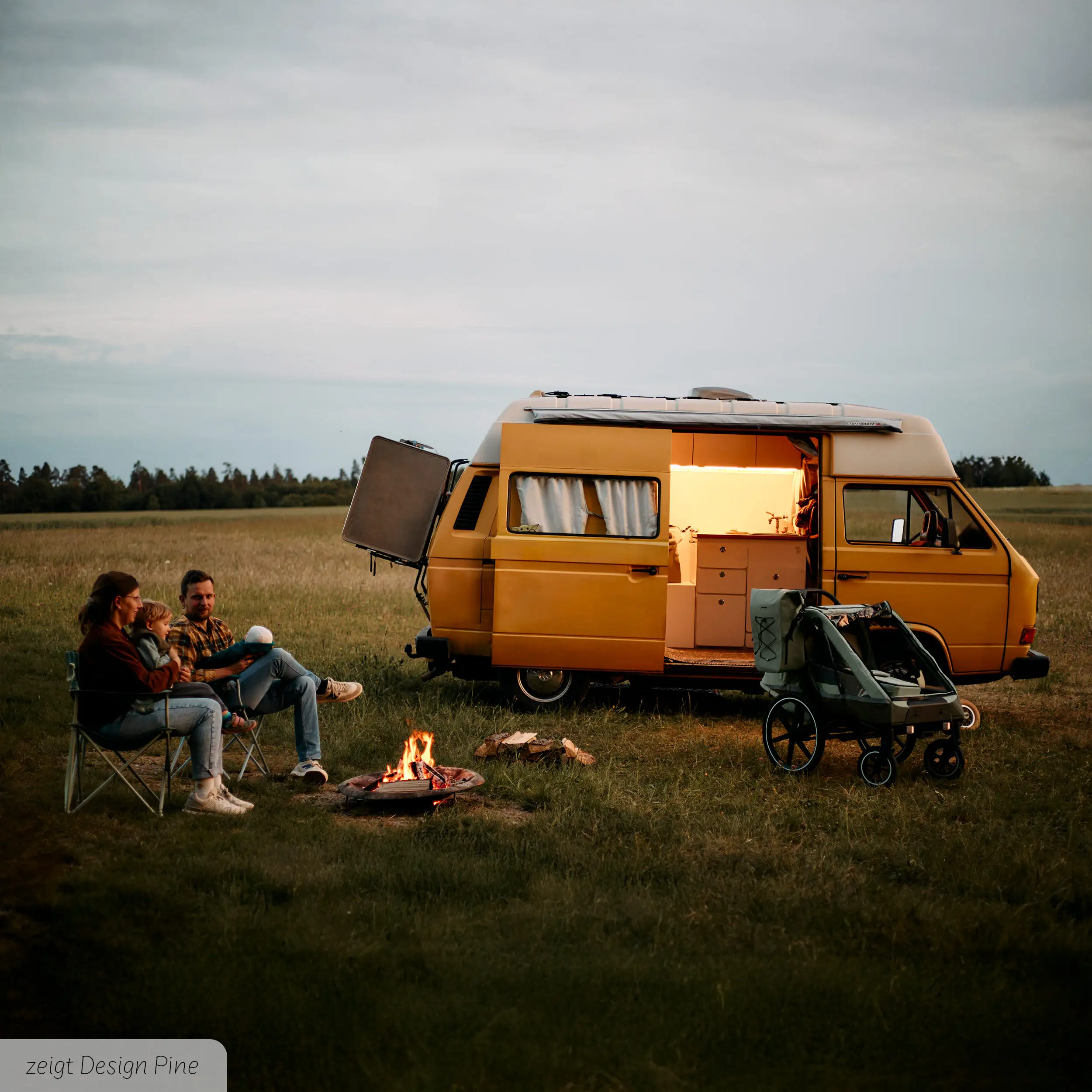 Torba podsiodłowa Sion 20L do wózka, przyczepki rowerowej i na co dzień - Avocado