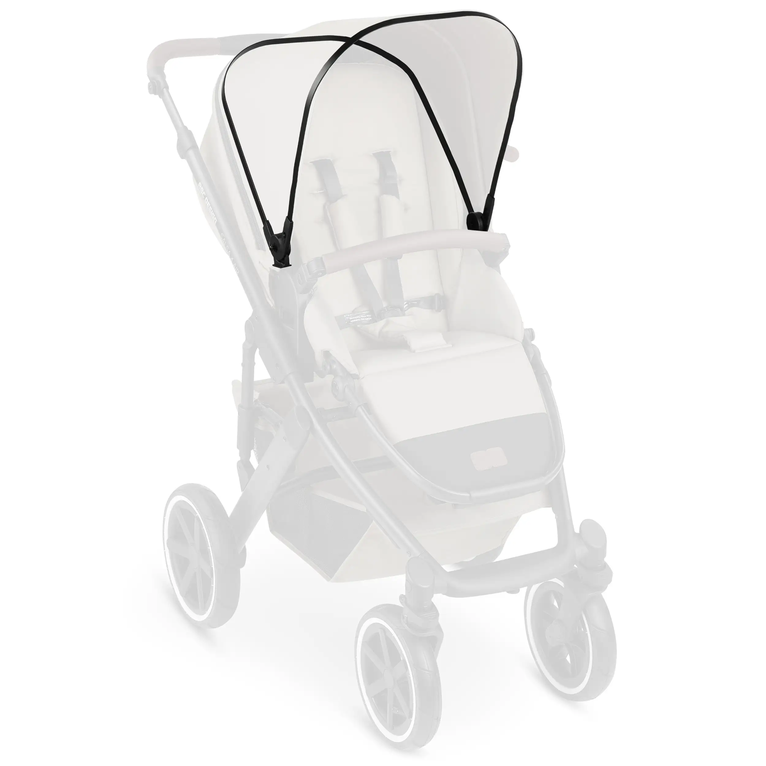 Stelaż daszka + przeguby do Salsa 4 / Salsa 4 Air / Salsa 5 Air / Salsa Run / Salsa 5 Run - Black