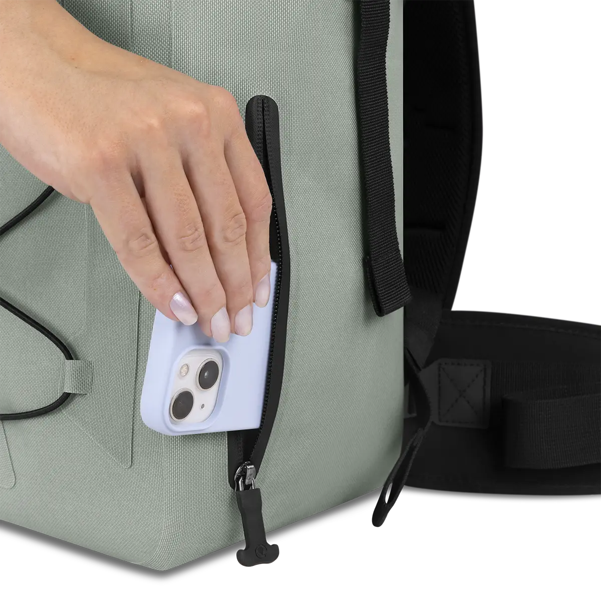 Zewnętrzne kieszenie z ochroną