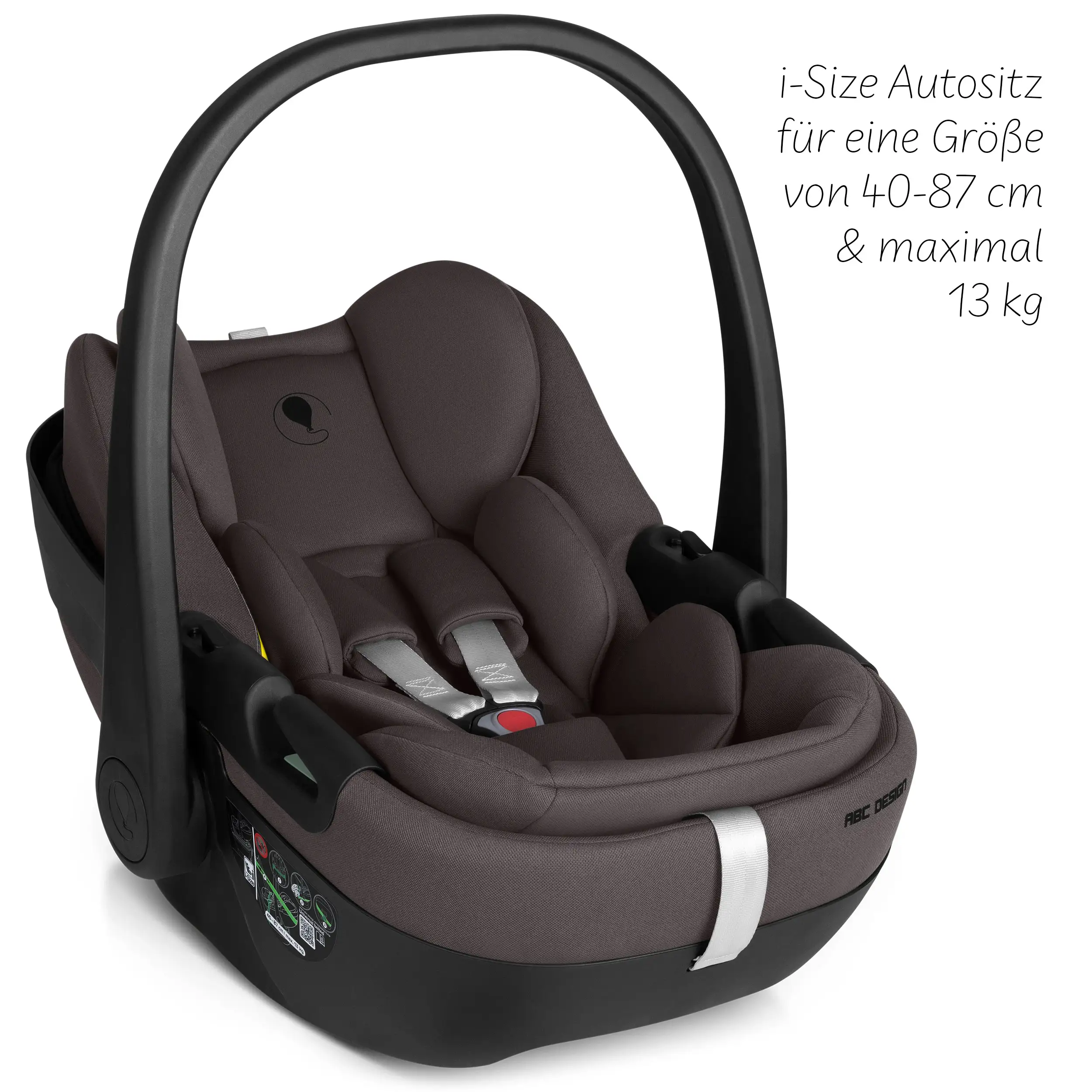 Fotelik samochodowy dla niemowląt Calla i-Size z funkcją pozycji leżącej, w zestawie z obrotową bazą ISOFIX Root