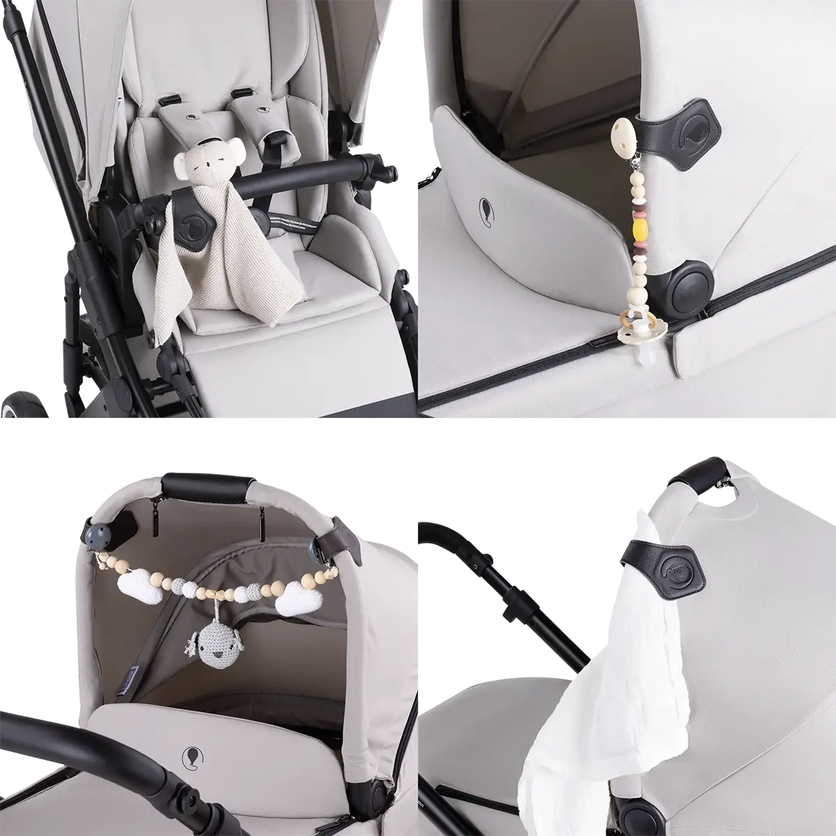 Łatwe mocowanie akcesoriów