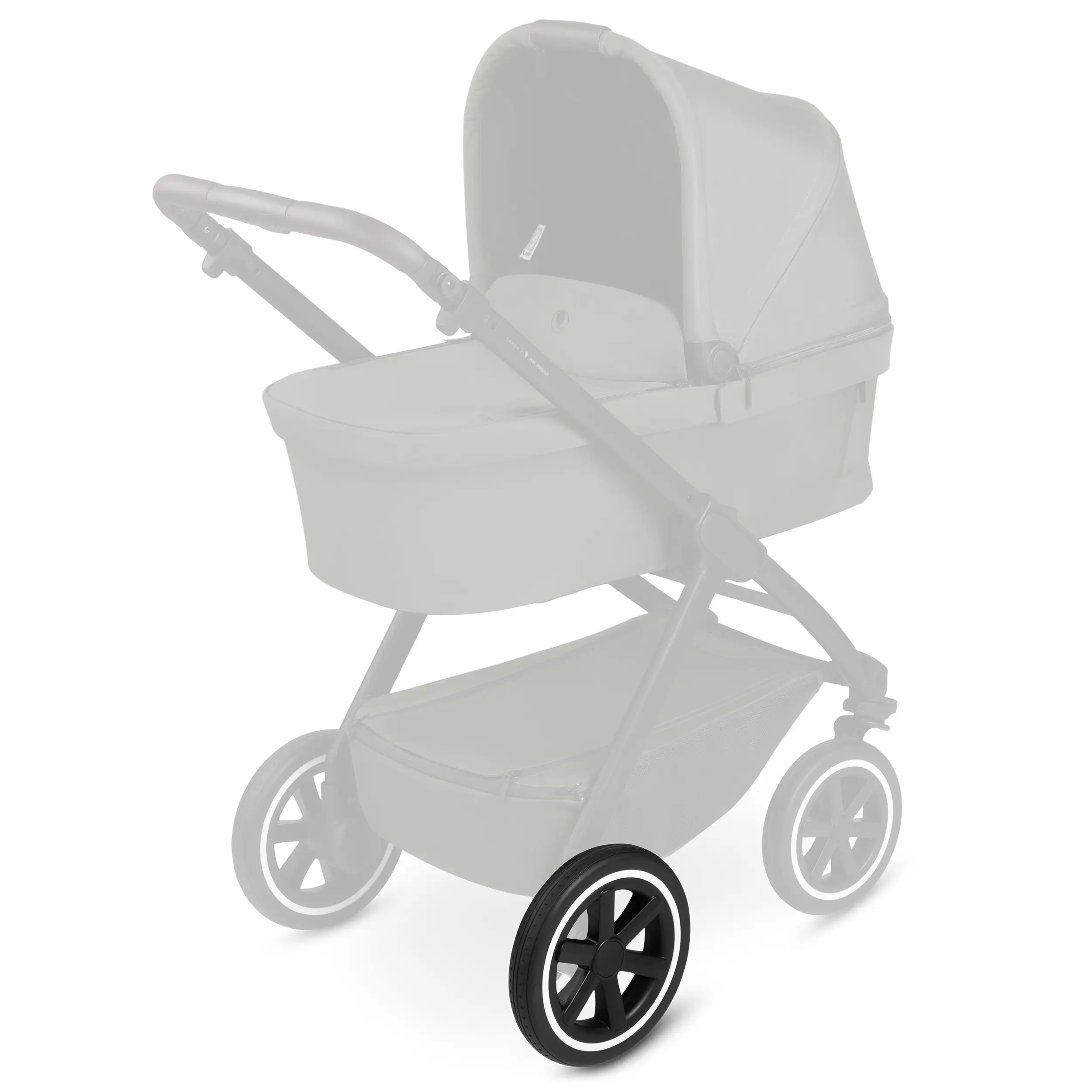 Tylne koło do Samba 2 / Samba - EVA Black / White Wall