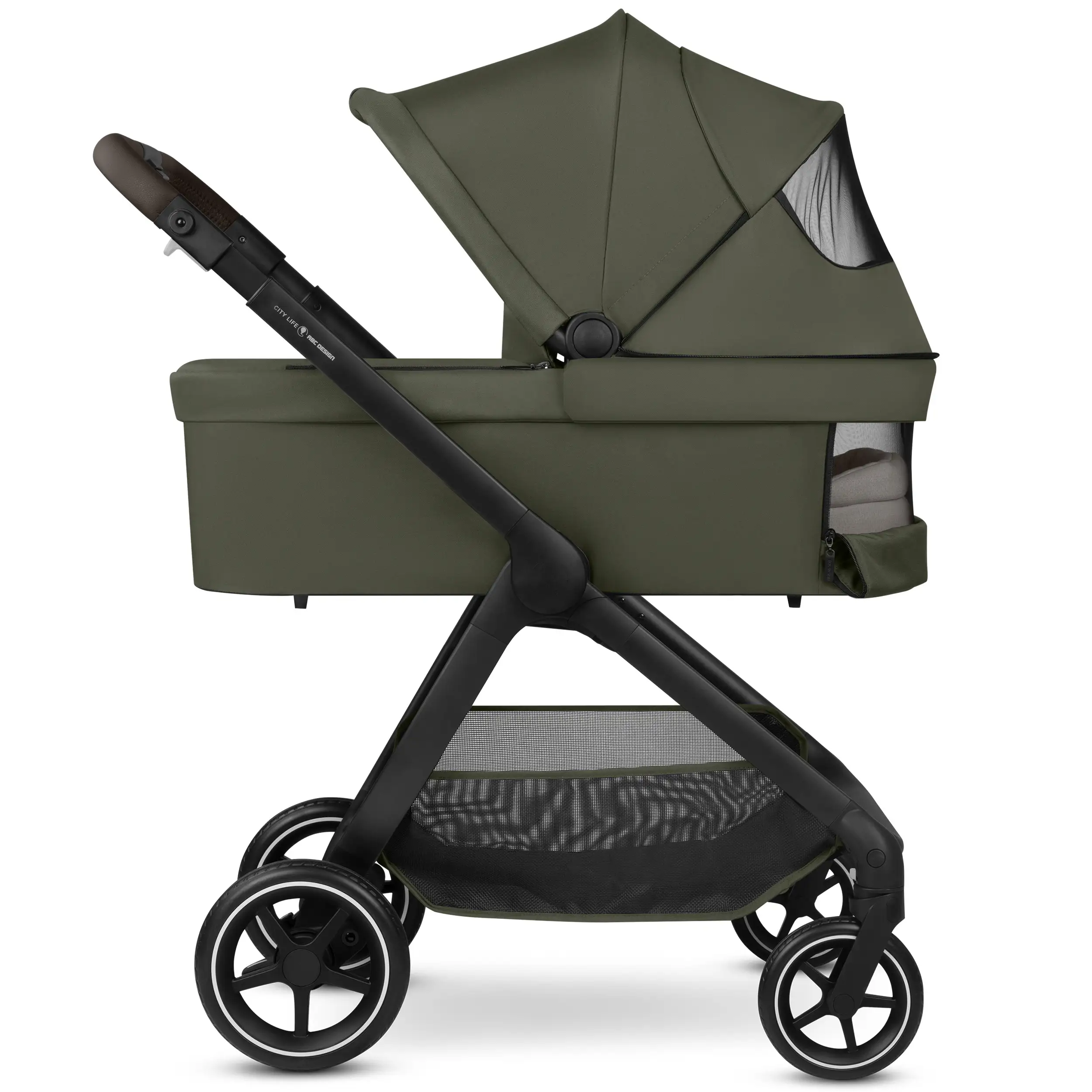 Zestaw wózka 3w1 City Life z fotelikiem Maxi Cosi Pebble 360 Pro 2 - Avocado