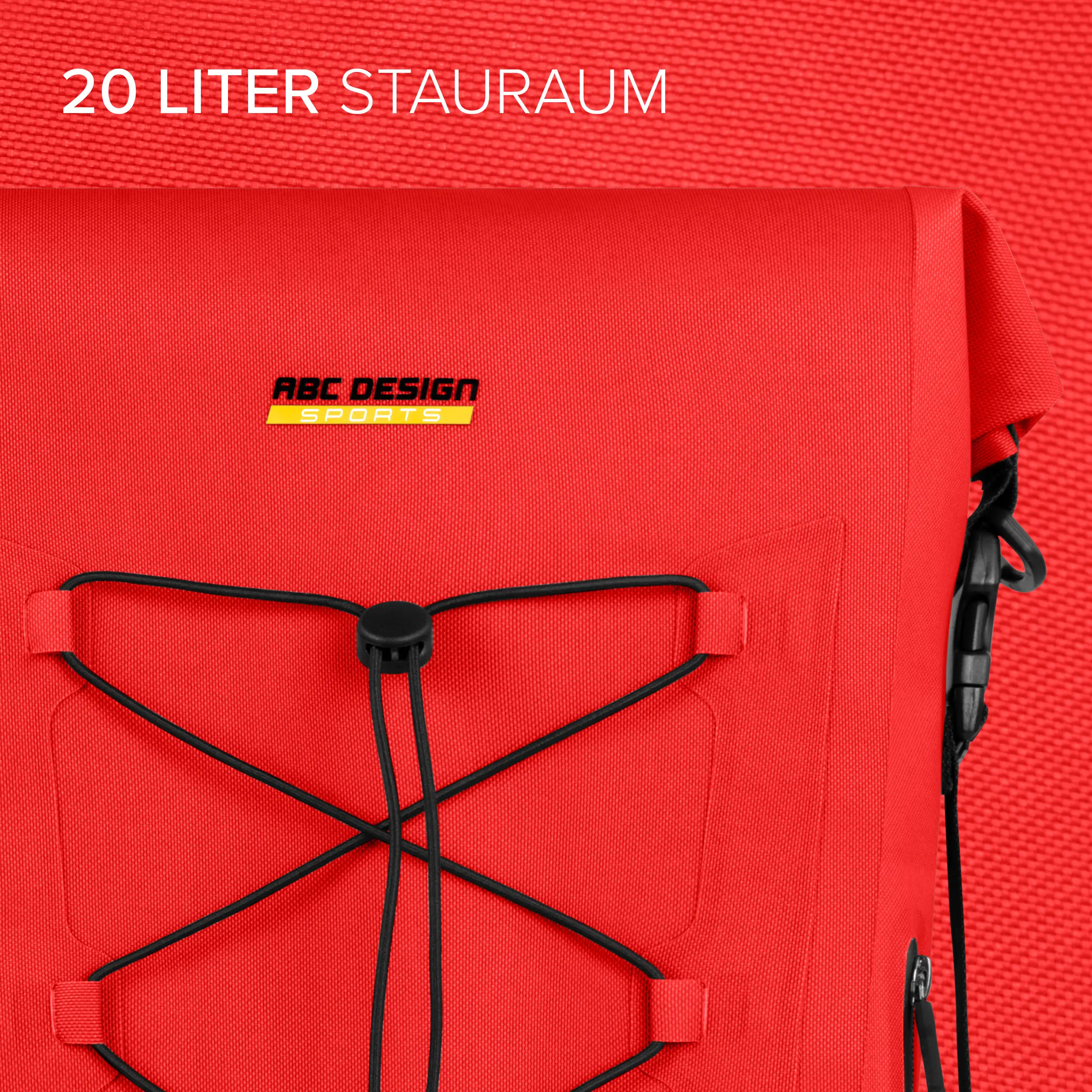 Torba podsiodłowa Sion 20L do wózka, przyczepki rowerowej i na co dzień - Mango