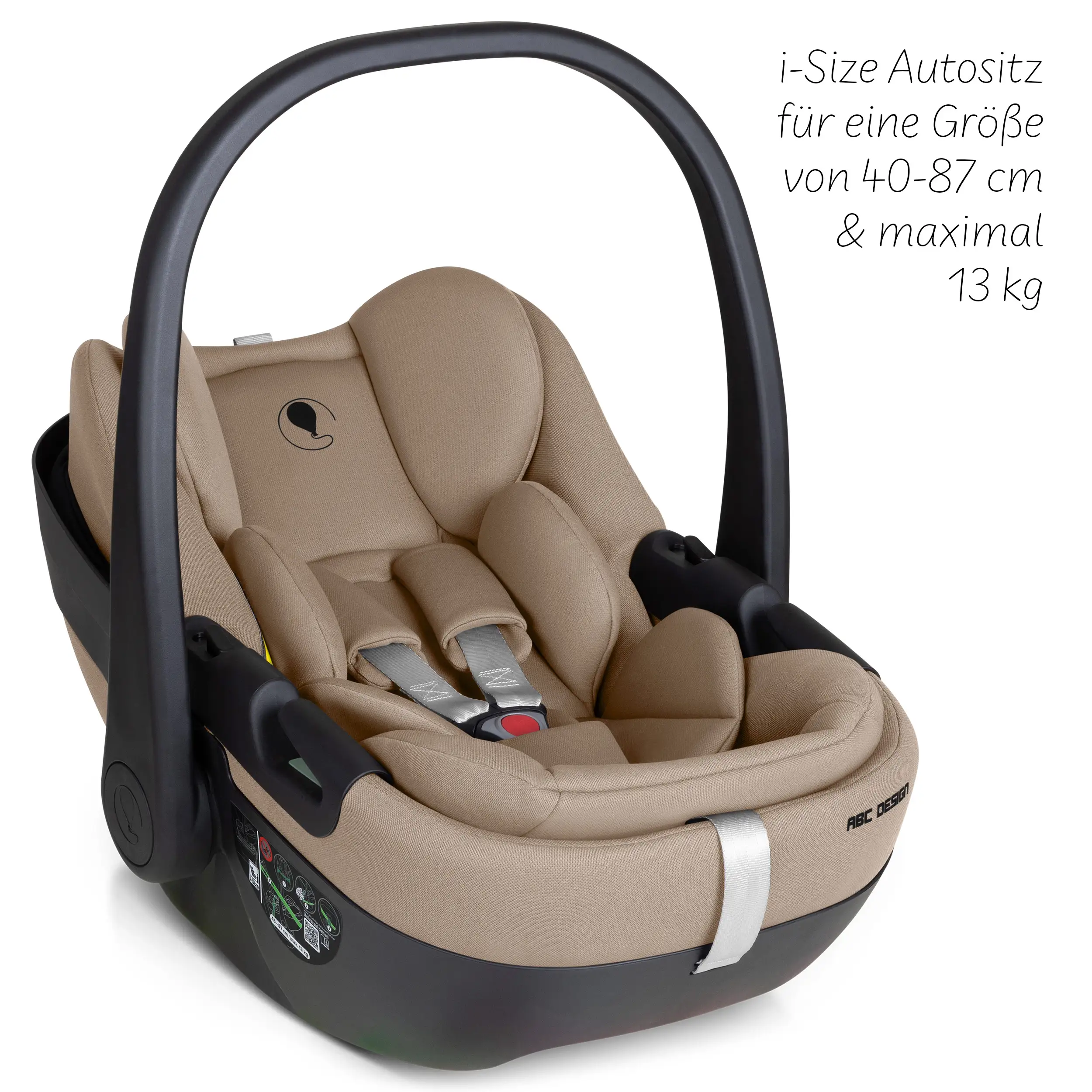 Fotelik samochodowy dla niemowląt Calla i-Size z funkcją pozycji leżącej, w zestawie z obrotową bazą ISOFIX Root