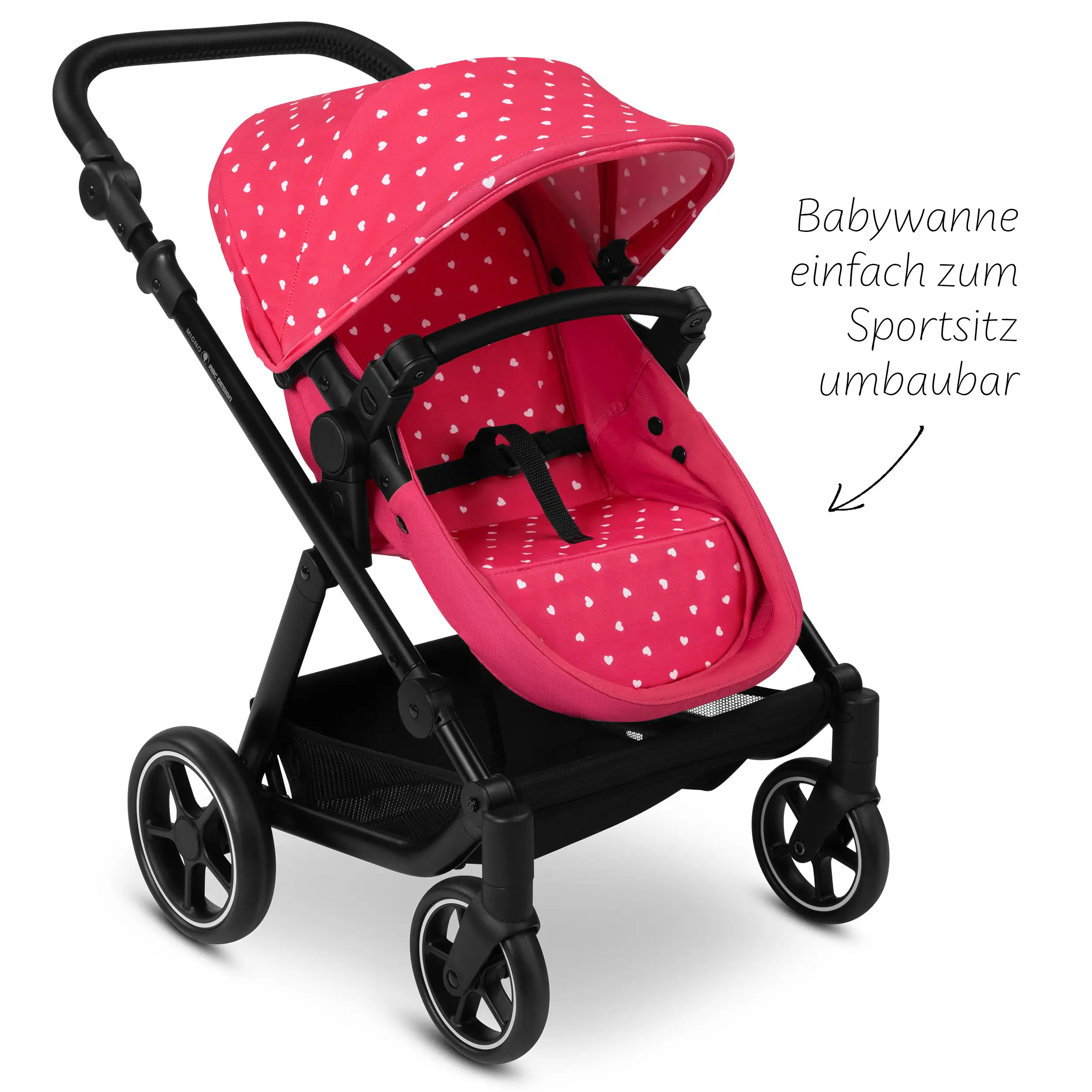 Wózek dla lalek Migno - Candy